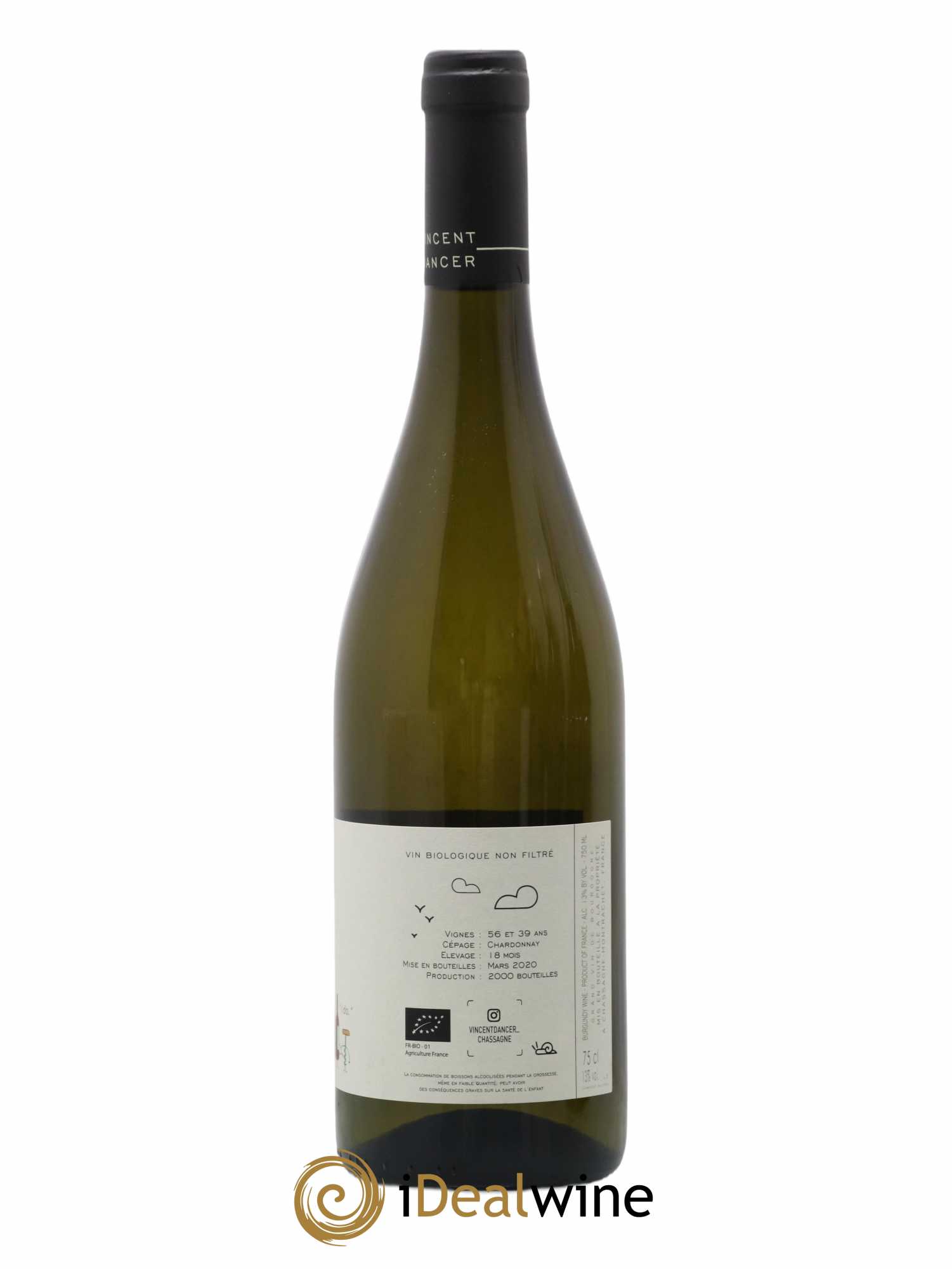 Meursault 1er Cru Perrières Vincent Dancer 2018 - Lot de 1 bouteille - 1