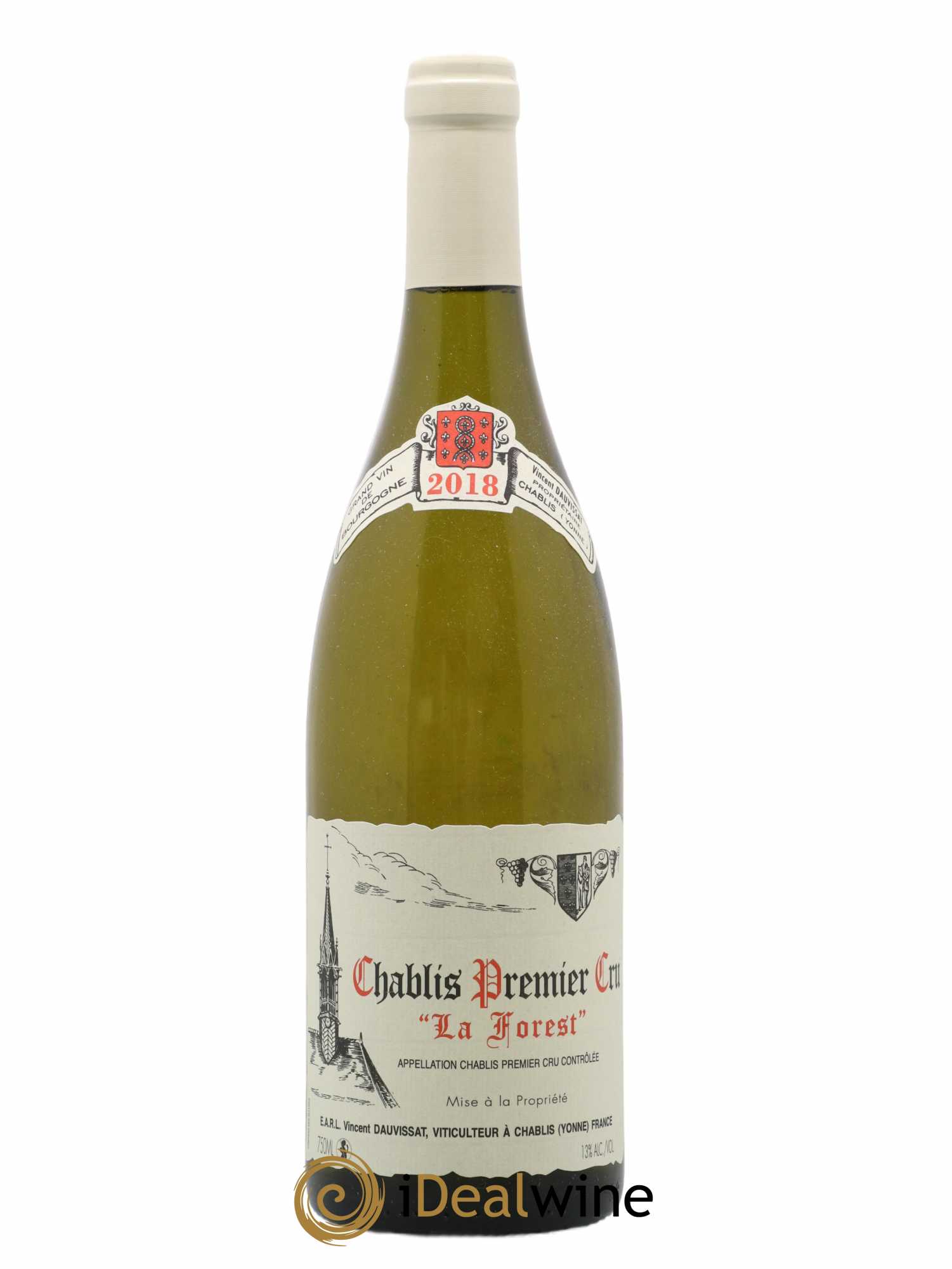 Chablis 1er Cru La Forest Vincent Dauvissat (Domaine) 2018 - Lot de 1 bouteille - 0