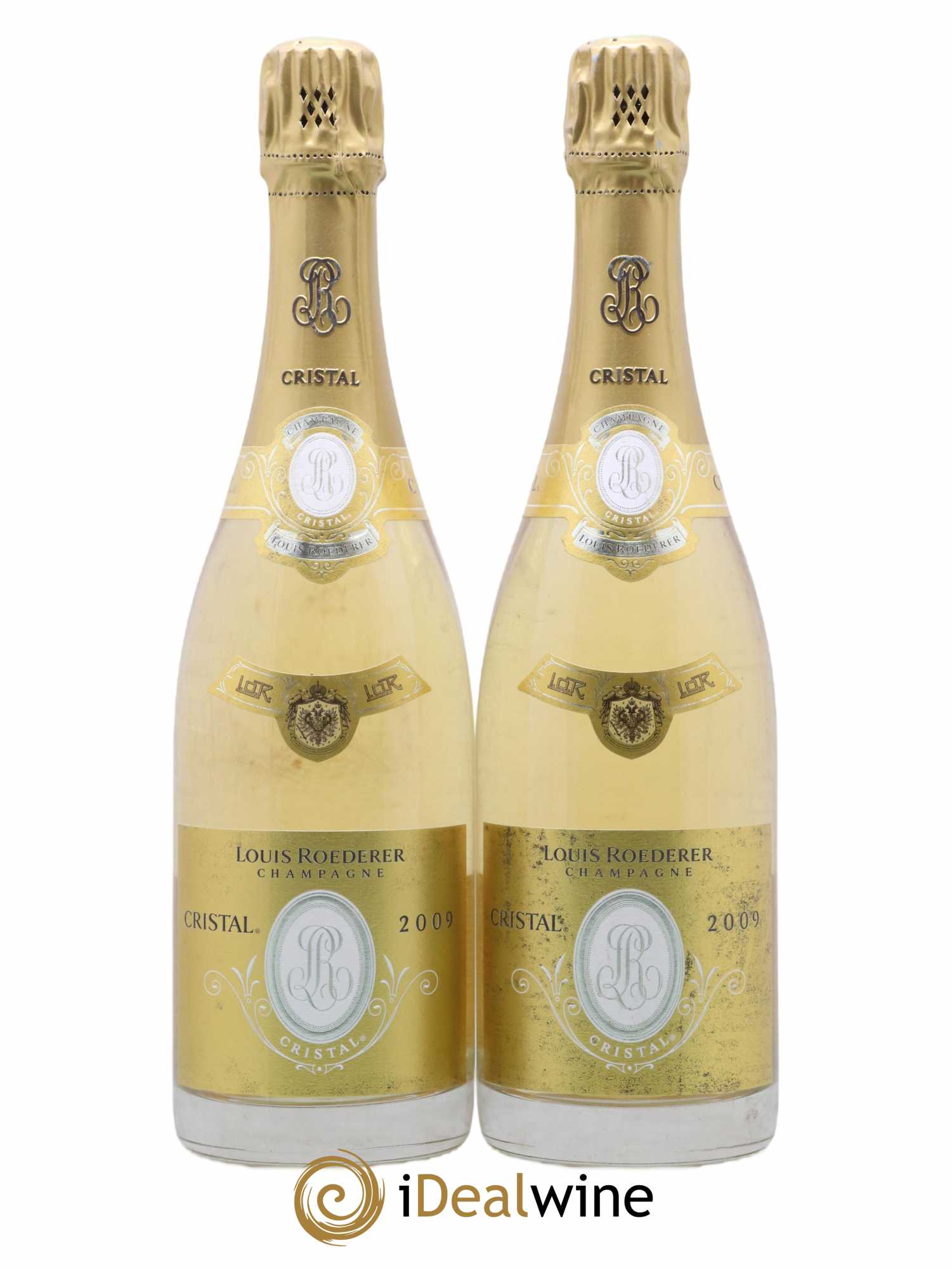 Cristal Louis Roederer 2009 - Lot de 2 bouteilles - 0