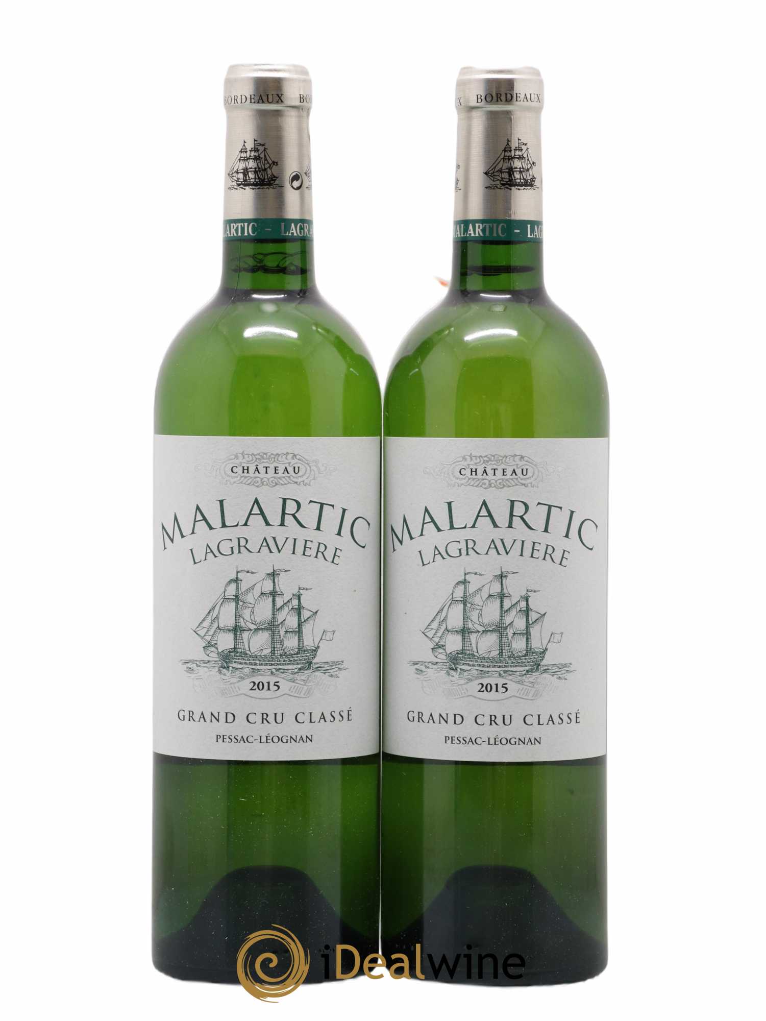 Château Malartic-Lagravière Cru Classé de Graves 2015 - Lot de 2 bouteilles - 0
