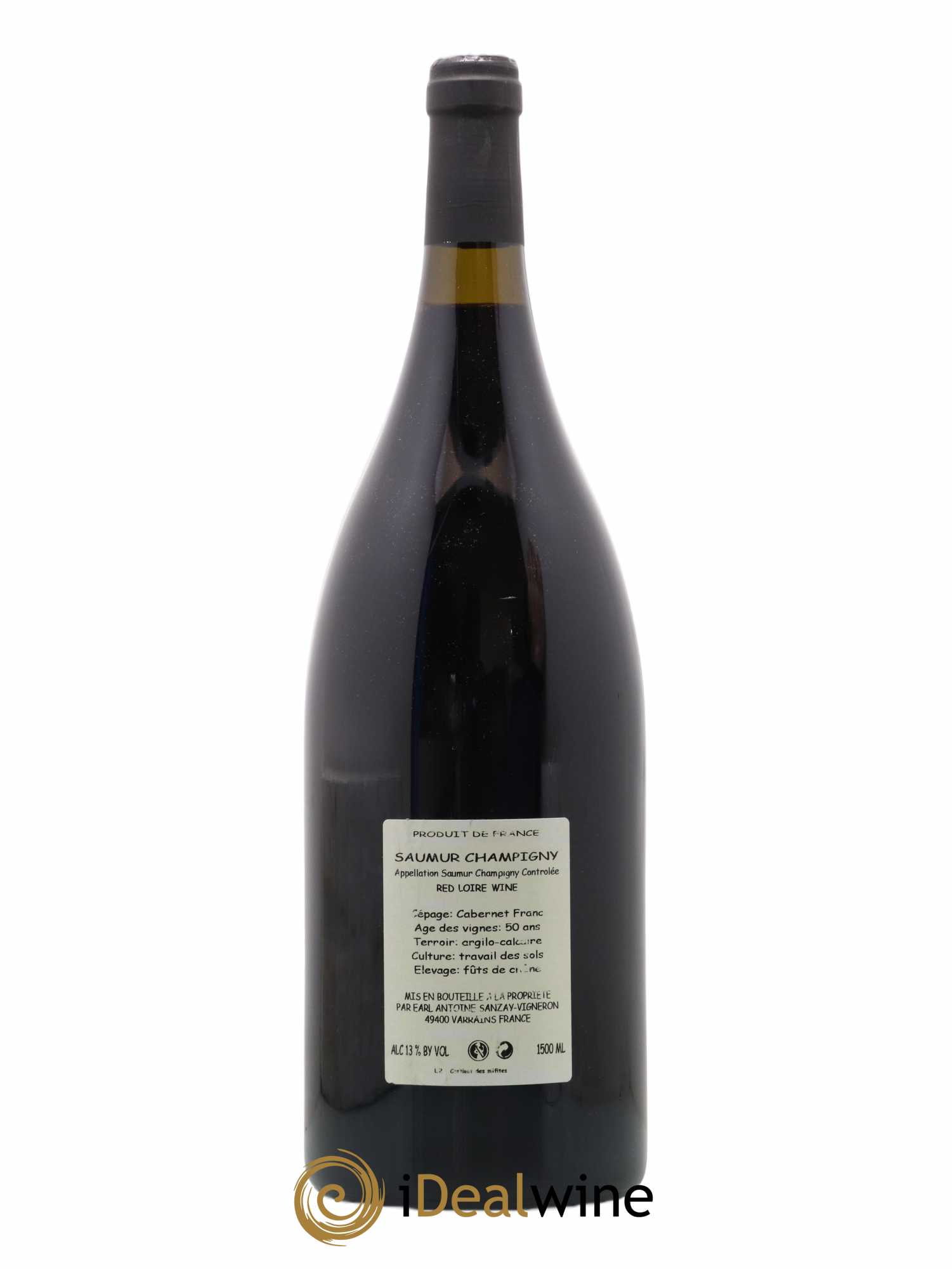 Saumur-Champigny Les Poyeux Antoine Sanzay 2010 - Lot of 1 magnum - 1