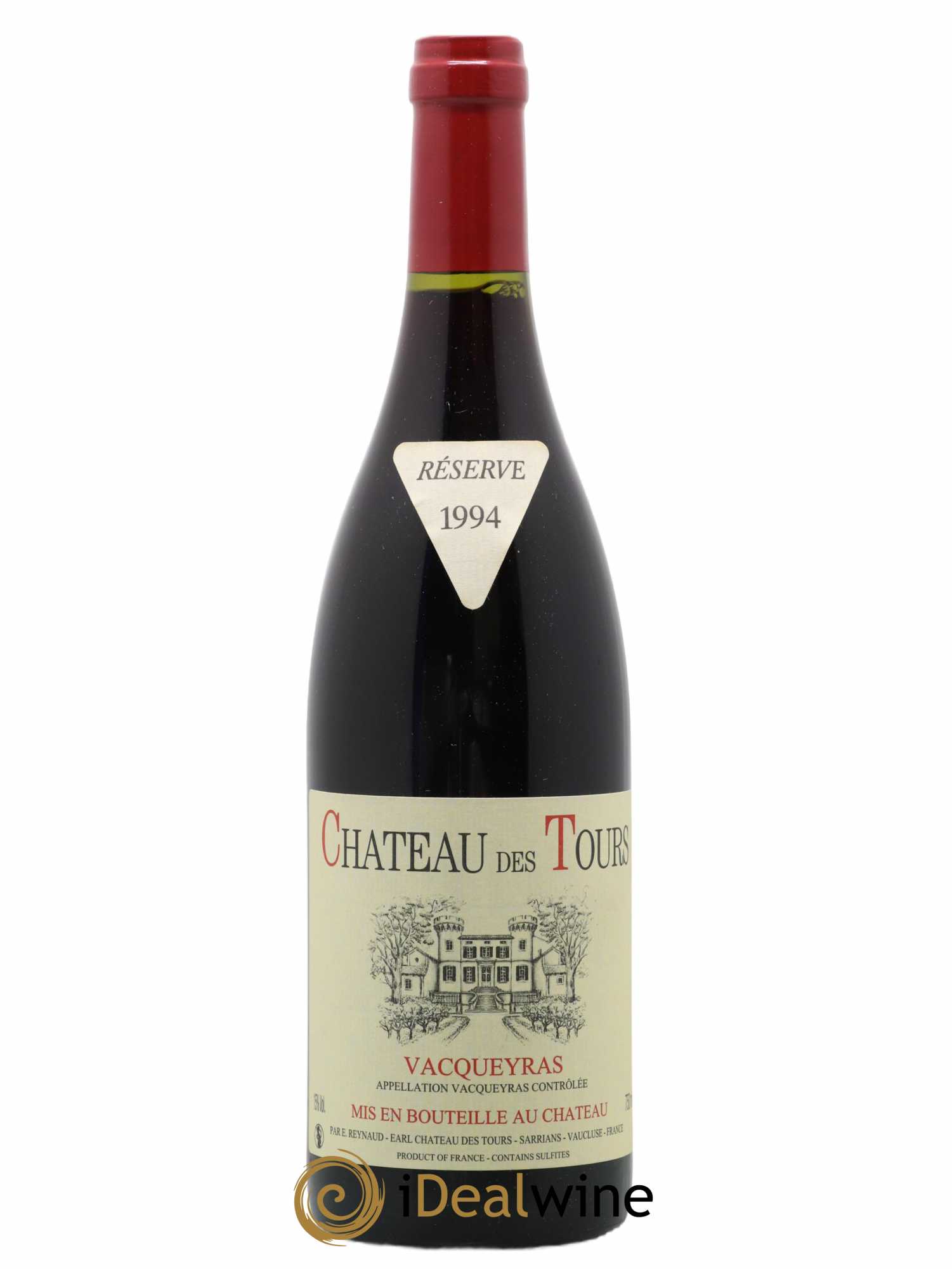 Vacqueyras Château des Tours Emmanuel Reynaud 1994 - Lot de 1 bouteille - 0