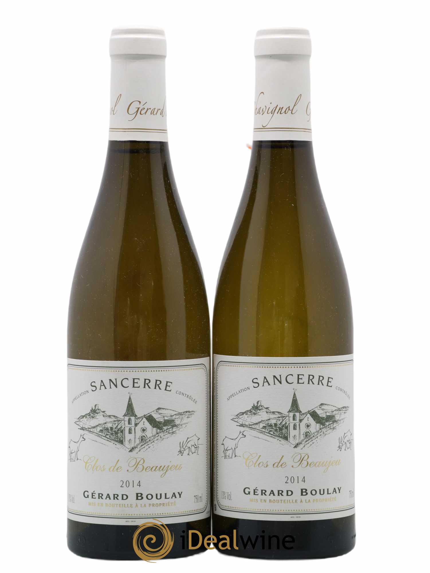 Sancerre Clos de Beaujeu Gérard Boulay 2014 - Lot de 2 bouteilles - 0