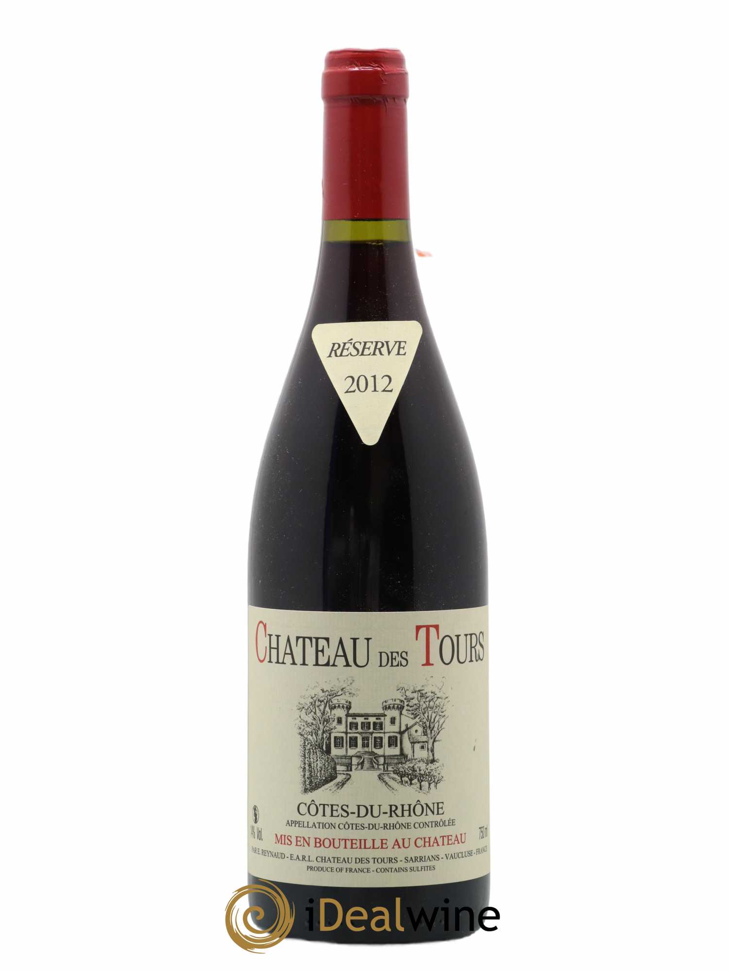 Côtes-du-Rhône Château des Tours Emmanuel Reynaud 2012 - Lot de 1 bouteille - 0