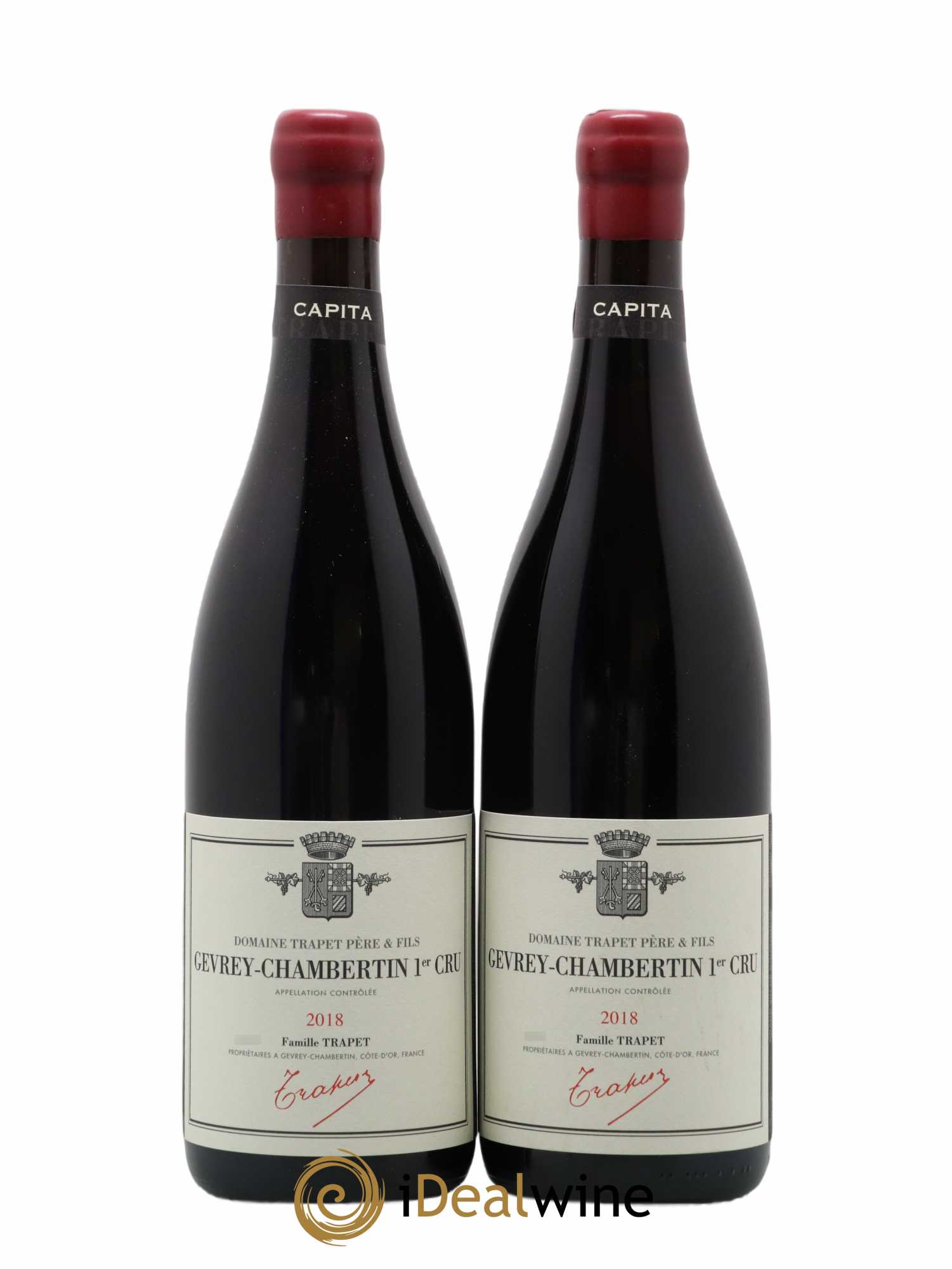 Gevrey-Chambertin 1er Cru Capita Domaine Trapet 2018 - Lot of 2 bottles - 0