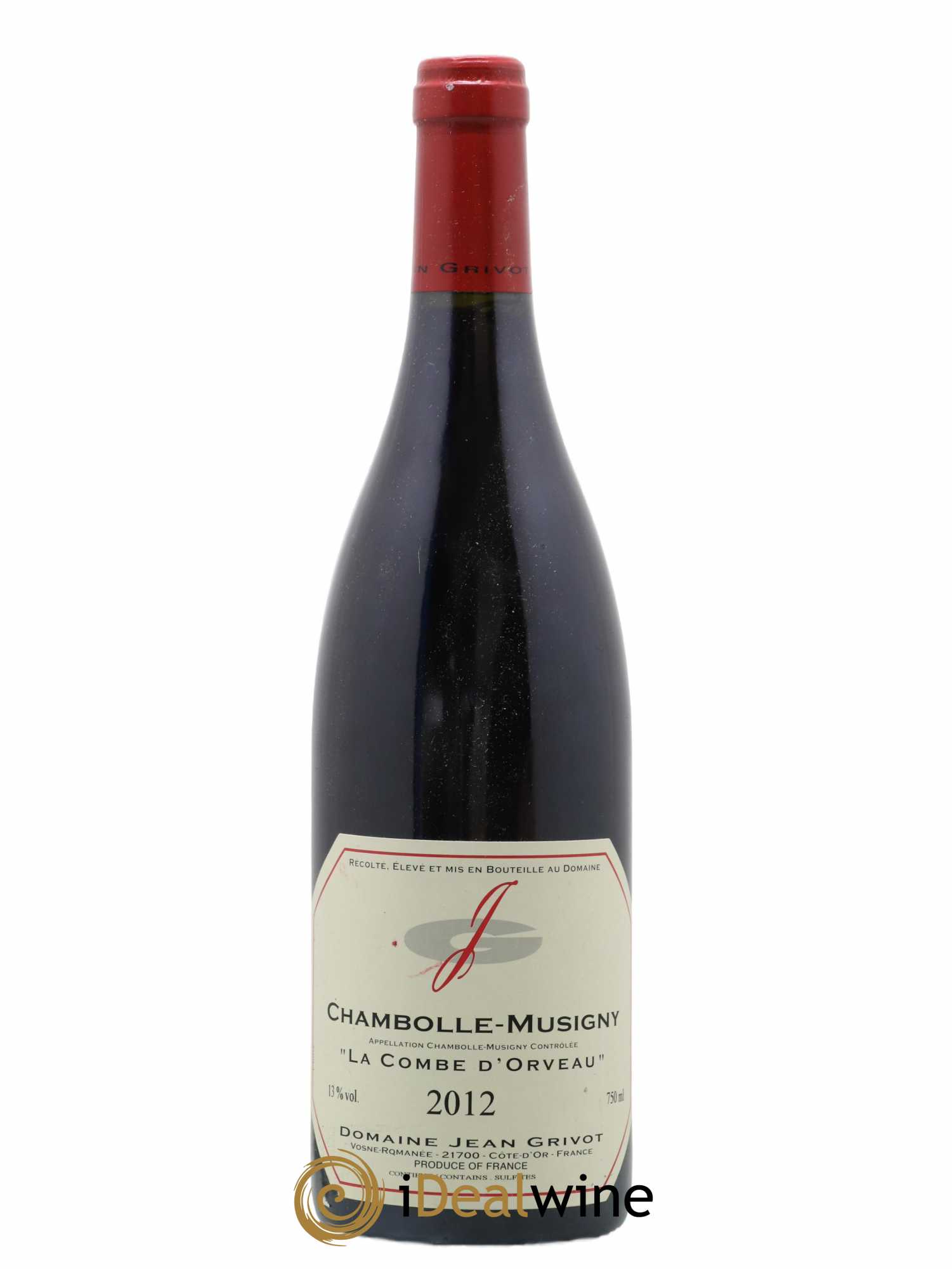 Chambolle-Musigny Combe d'Orveau Jean Grivot 2012 - Lot de 1 bouteille - 0