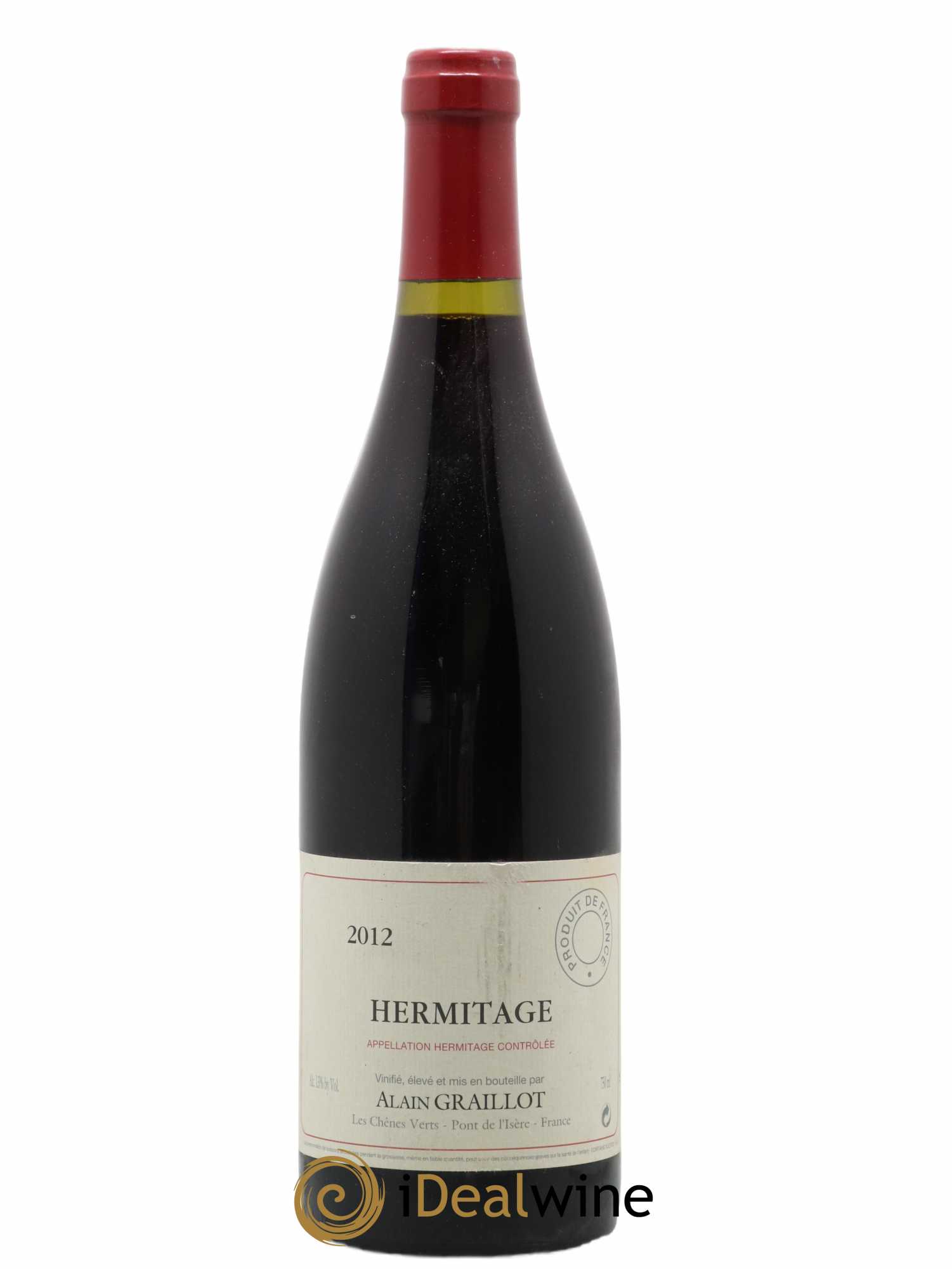 Hermitage Domaine Graillot 2012 - Lot de 1 bouteille - 0