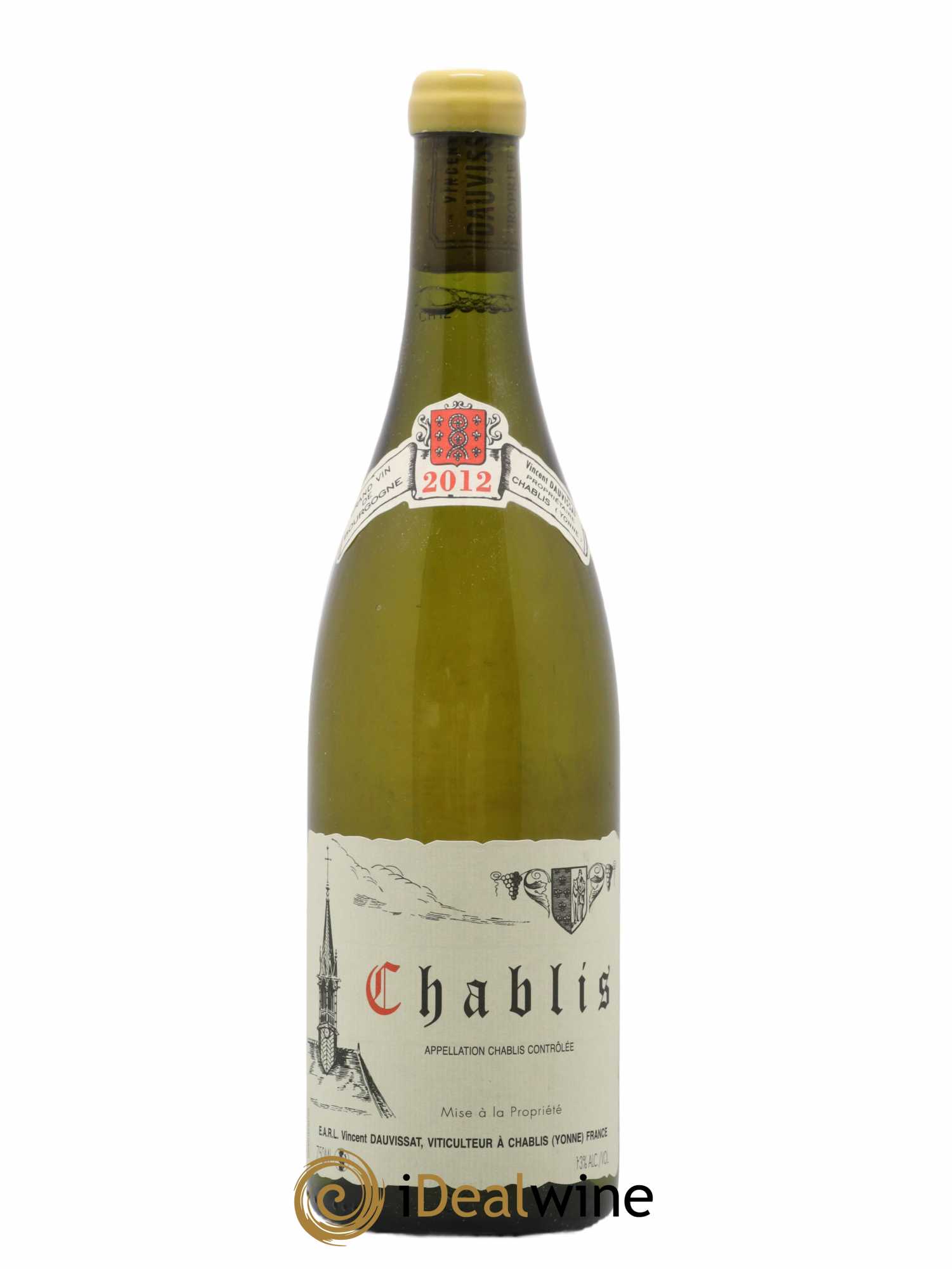 Chablis Vincent Dauvissat (Domaine) 2012 - Lot de 1 bouteille - 0