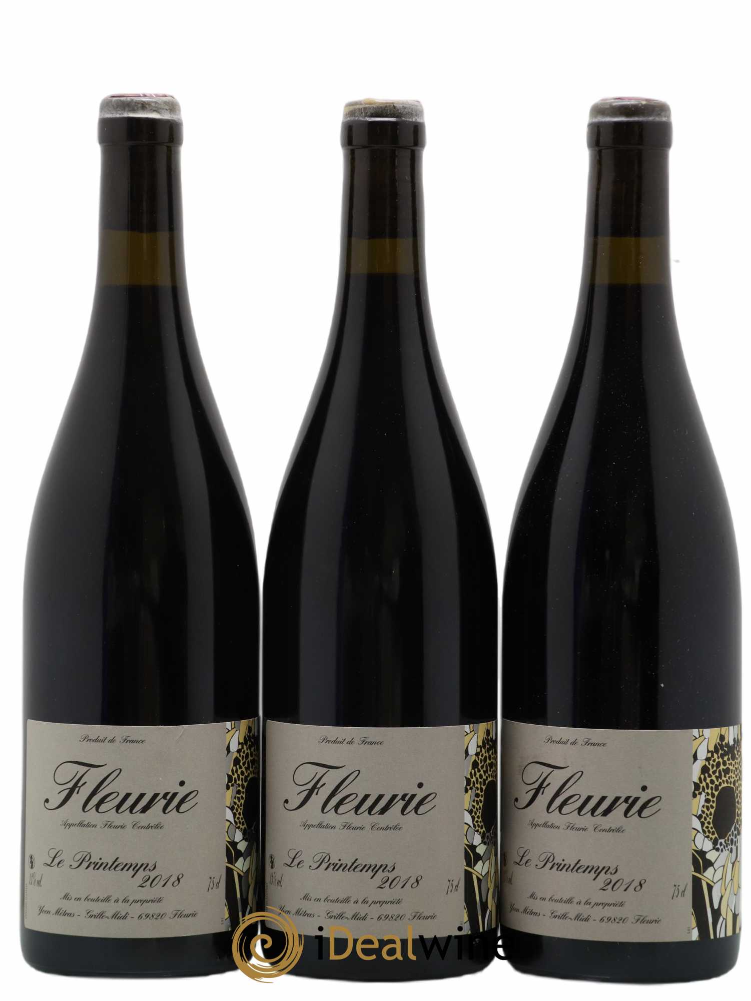 Fleurie Le Printemps Yvon Métras 2018 - Lot of 3 bottles - 0