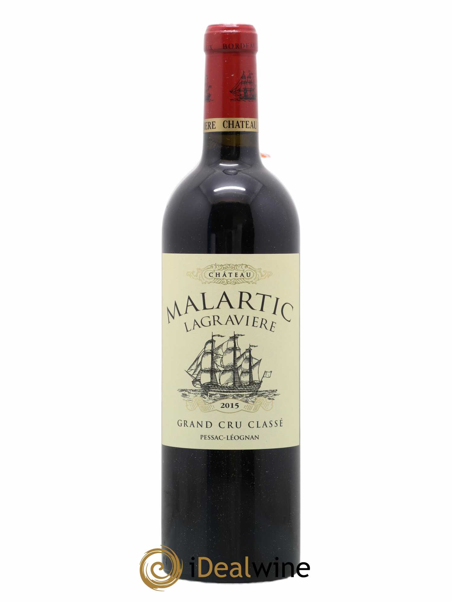 Château Malartic-Lagravière Cru Classé de Graves 2015 - Lot de 1 bouteille - 0