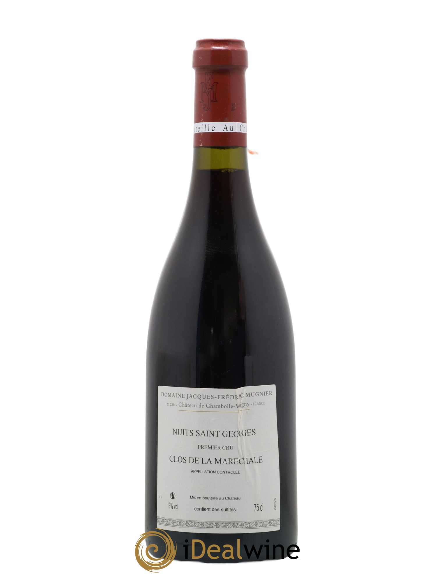 Nuits-Saint-Georges 1er Cru Clos de La Maréchale Jacques-Frédéric Mugnier 2010 - Lot of 1 bottle - 1
