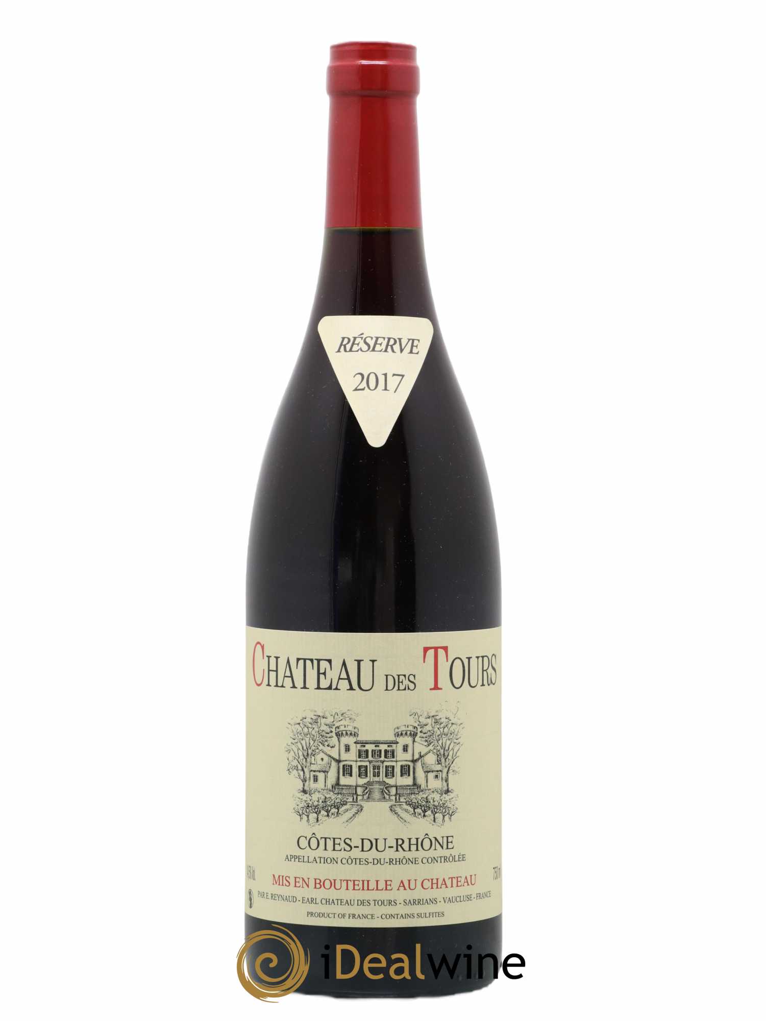 Côtes-du-Rhône Château des Tours Emmanuel Reynaud 2017 - Lot de 1 bouteille - 0