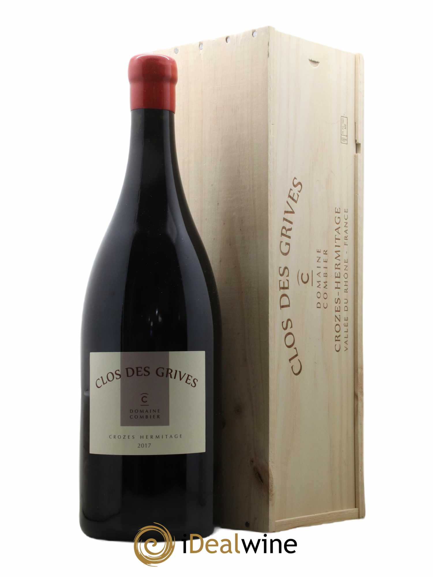 Crozes-Hermitage Clos des Grives Combier 2017 - Lot de 1 double magnum - 0