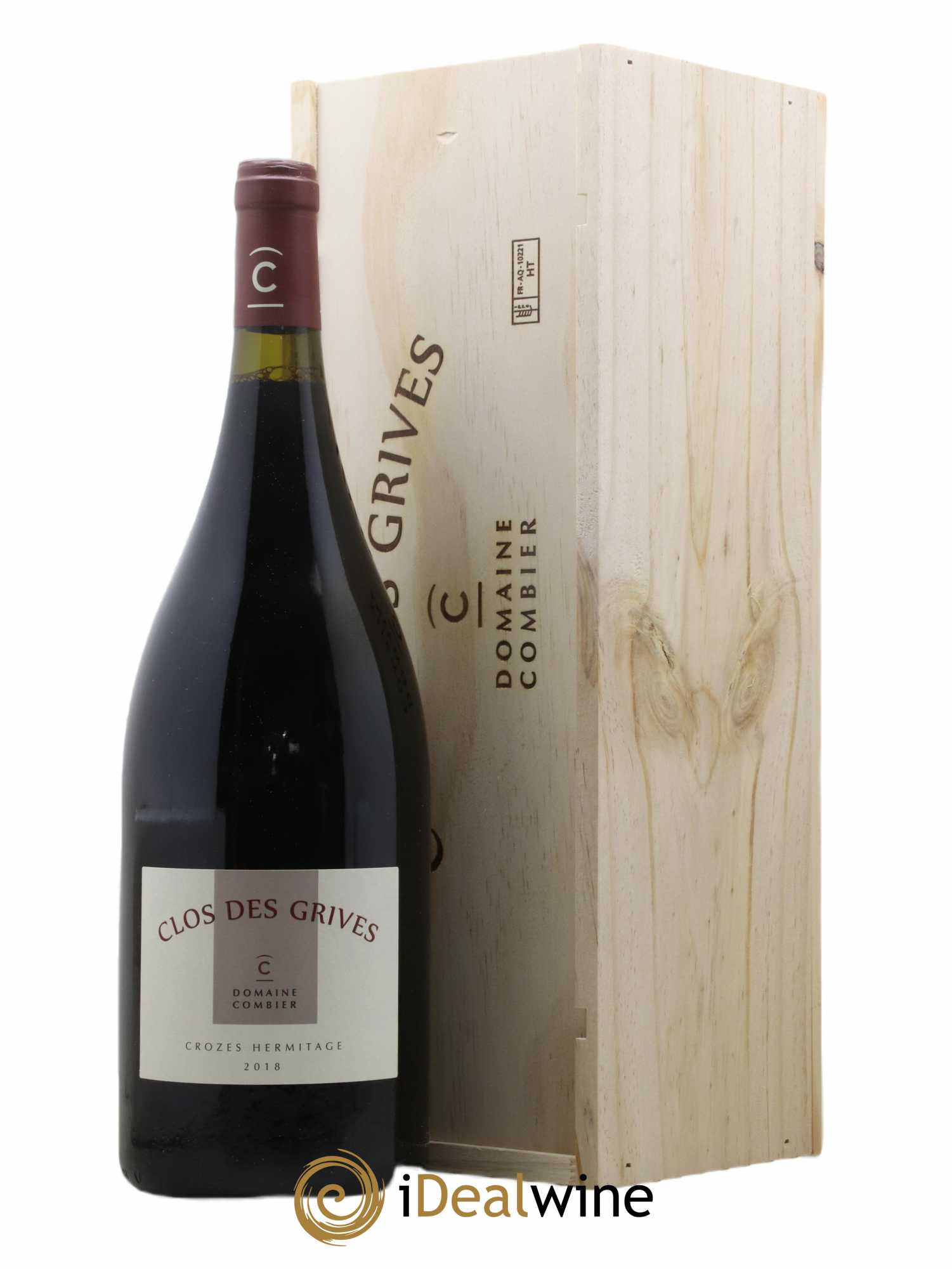 Crozes-Hermitage Clos des Grives Combier 2018 - Lot de 1 magnum - 0