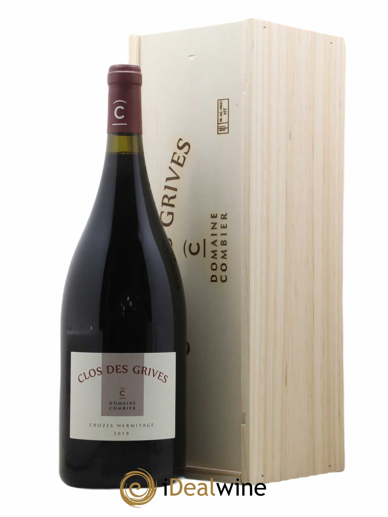 Crozes-Hermitage Clos des Grives Combier 2018 - Lot de 1 magnum - 0