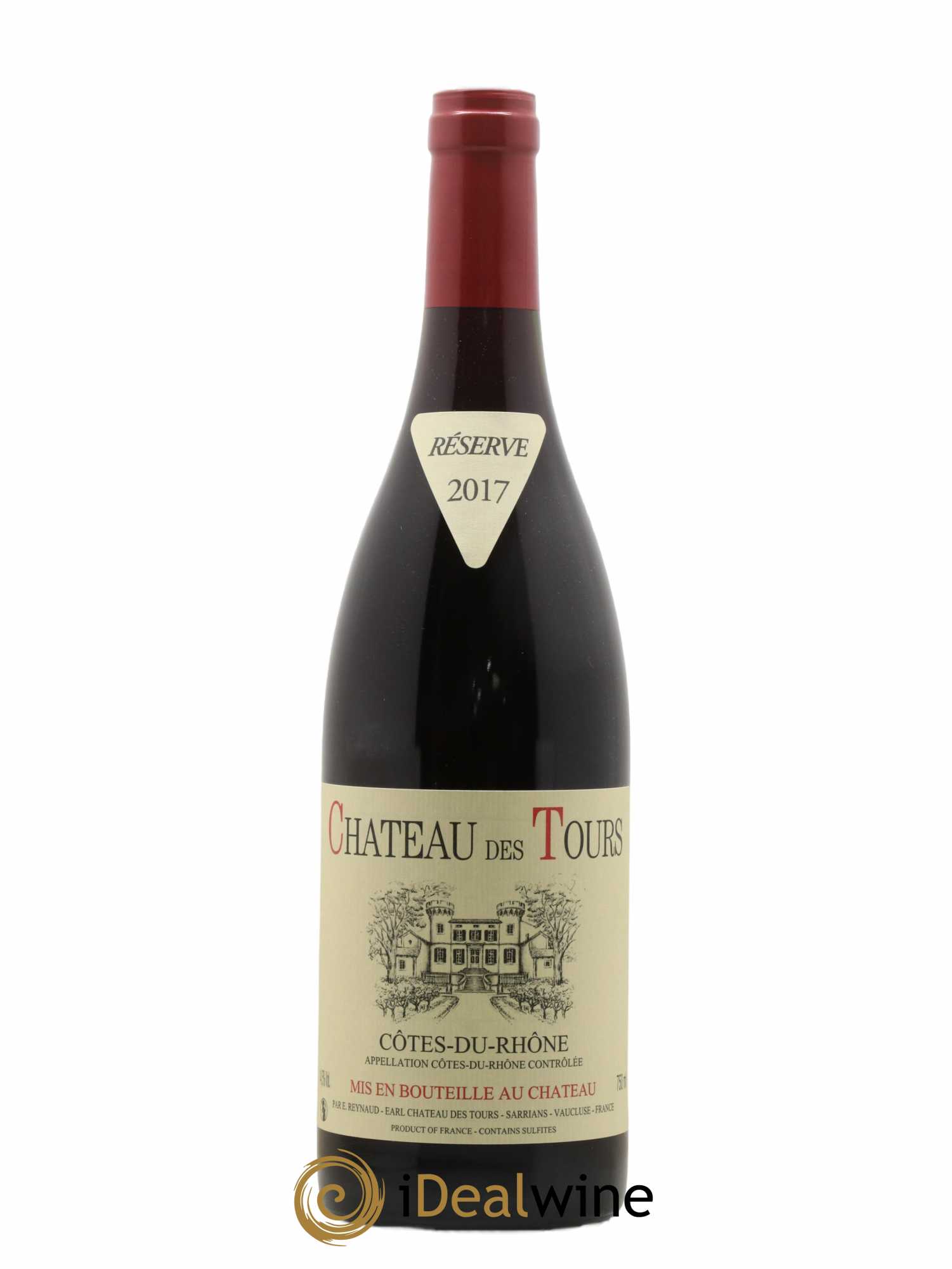 Côtes-du-Rhône Château des Tours Emmanuel Reynaud 2017 - Lot de 1 bouteille - 0