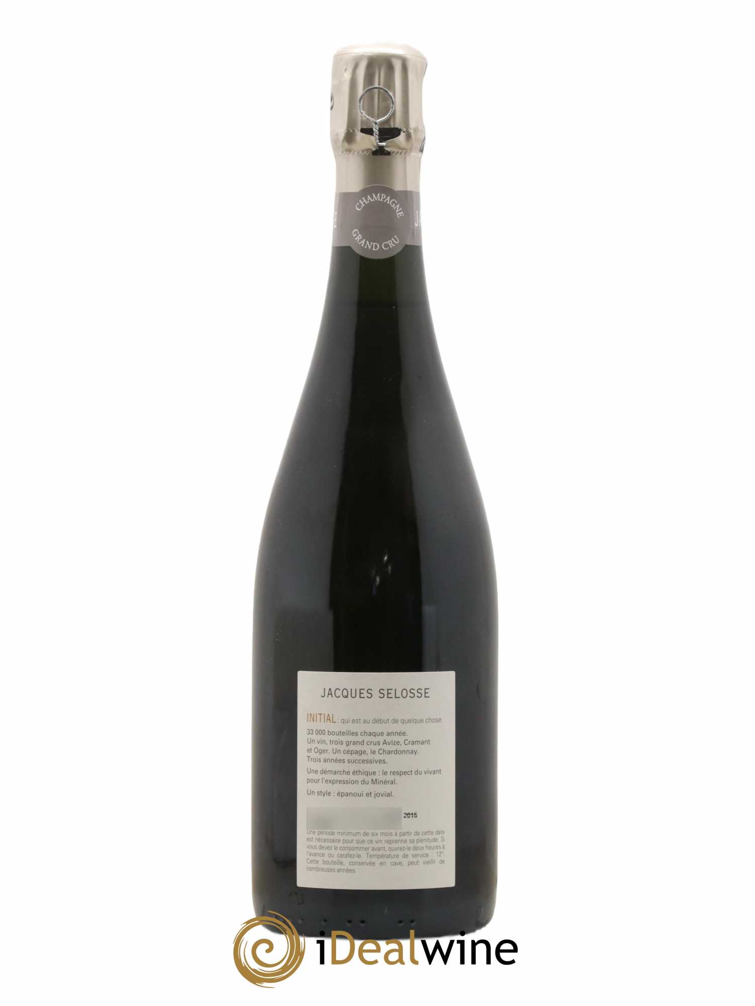 Initial Brut Jacques Selosse - Lot de 1 bouteille - 1