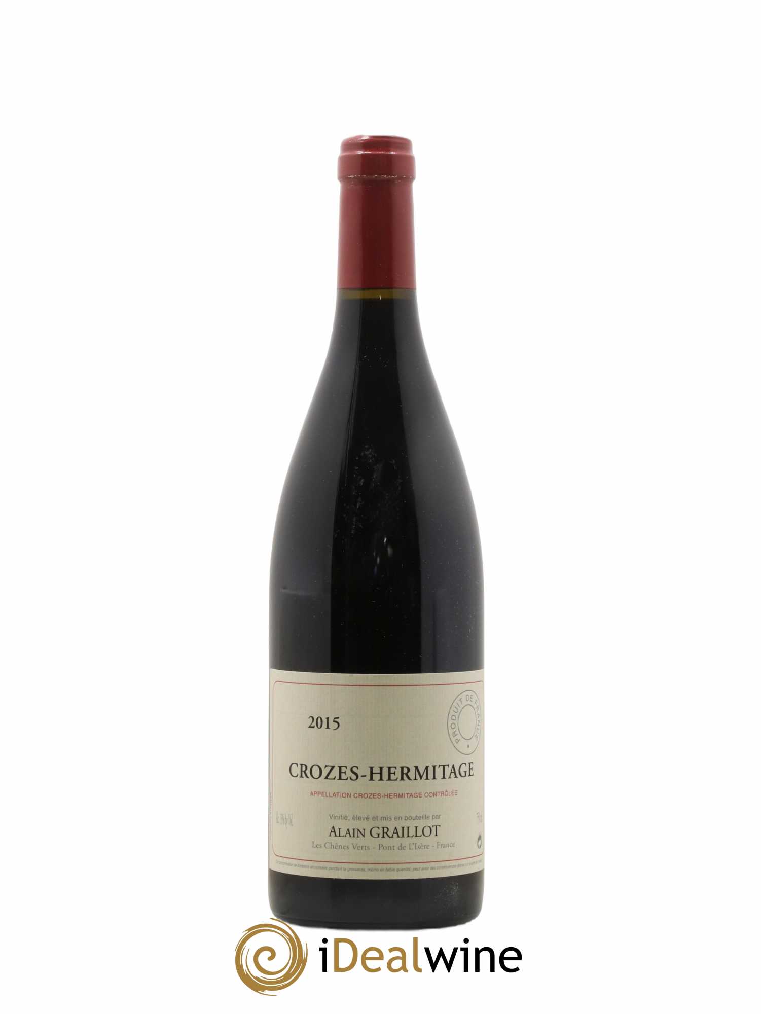 Crozes-Hermitage La Guiraude Domaine Graillot 2015 - Lot de 1 bouteille - 0