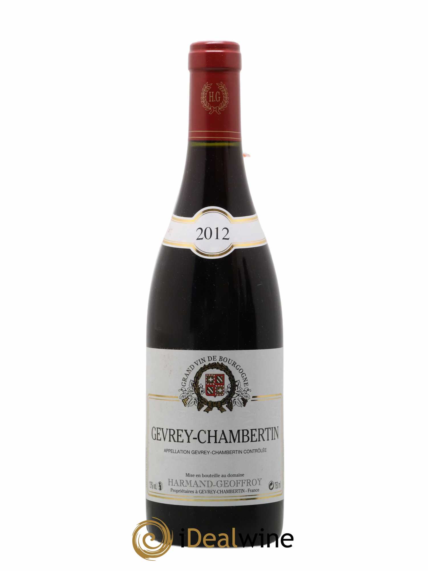 Gevrey-Chambertin Harmand-Geoffroy (Domaine) 2012 - Lot de 1 bouteille - 0