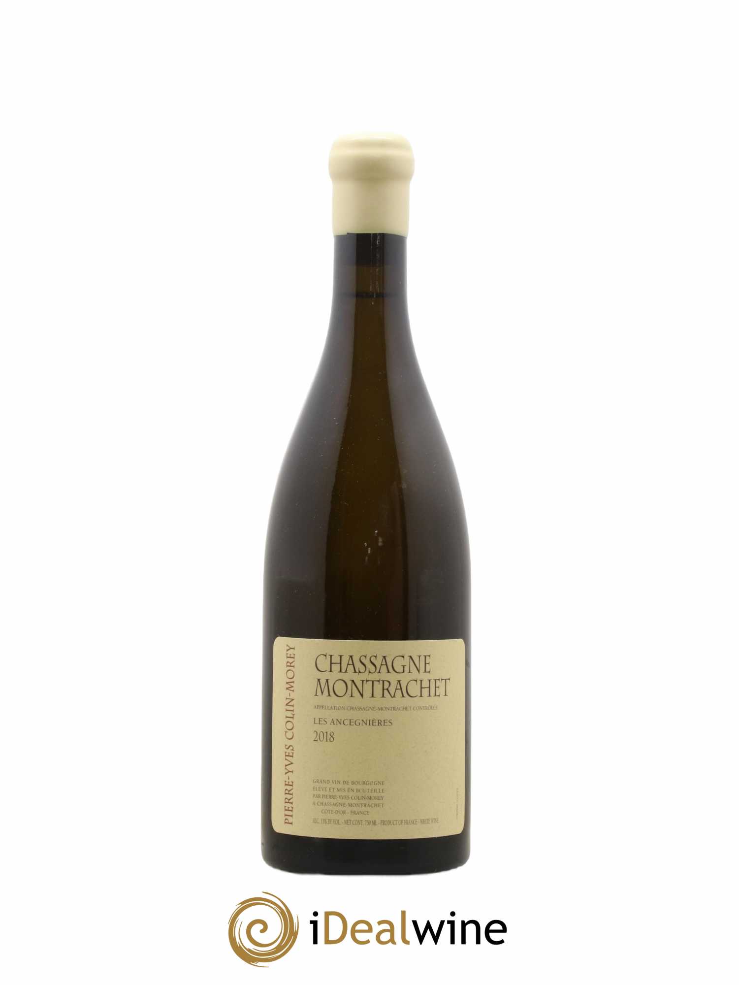 Chassagne-Montrachet Les Ancégnières Pierre-Yves Colin Morey 2018 - Lot de 1 bouteille - 0