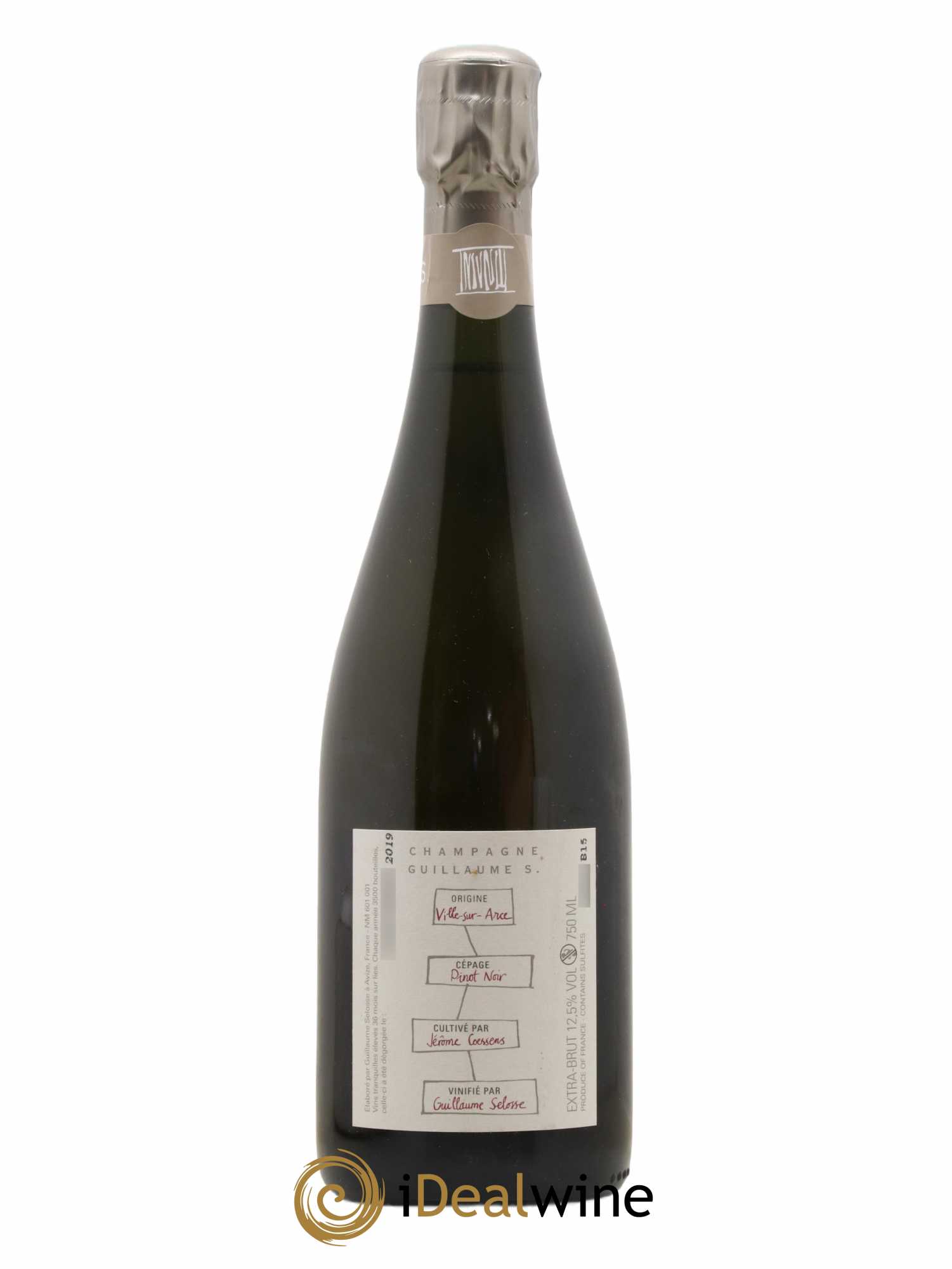 Largillier Extra-Brut Guillaume Selosse - Lot de 1 bouteille - 1