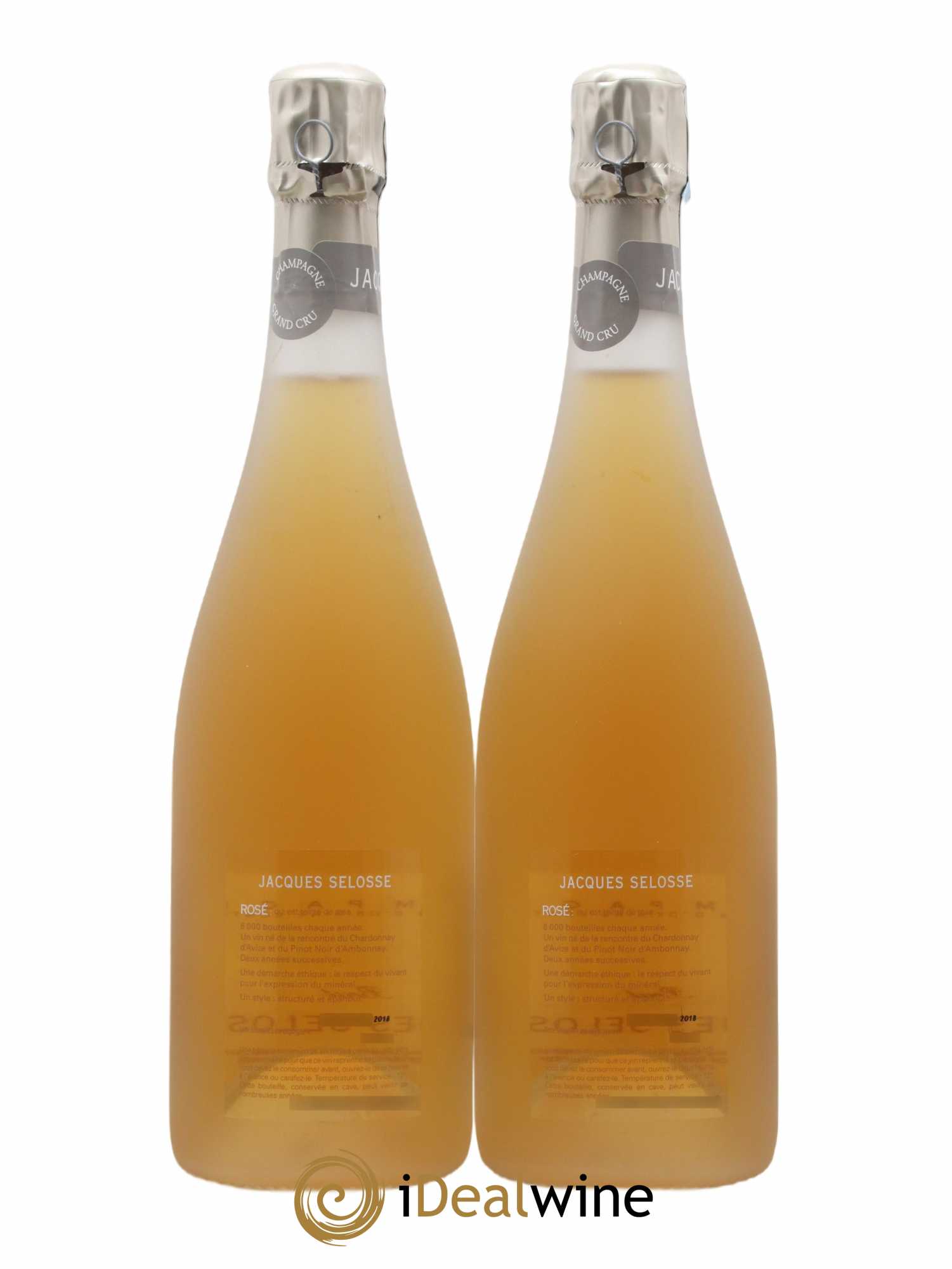 Rosé Brut Jacques Selosse - Lot de 2 bouteilles - 1