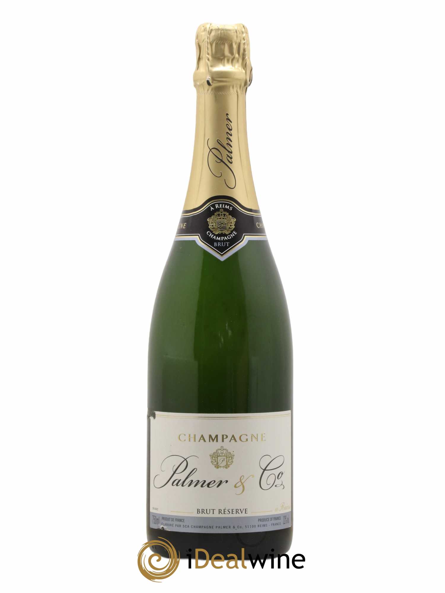 Champagne Brut Palmer & Co - Lot de 1 bouteille - 0