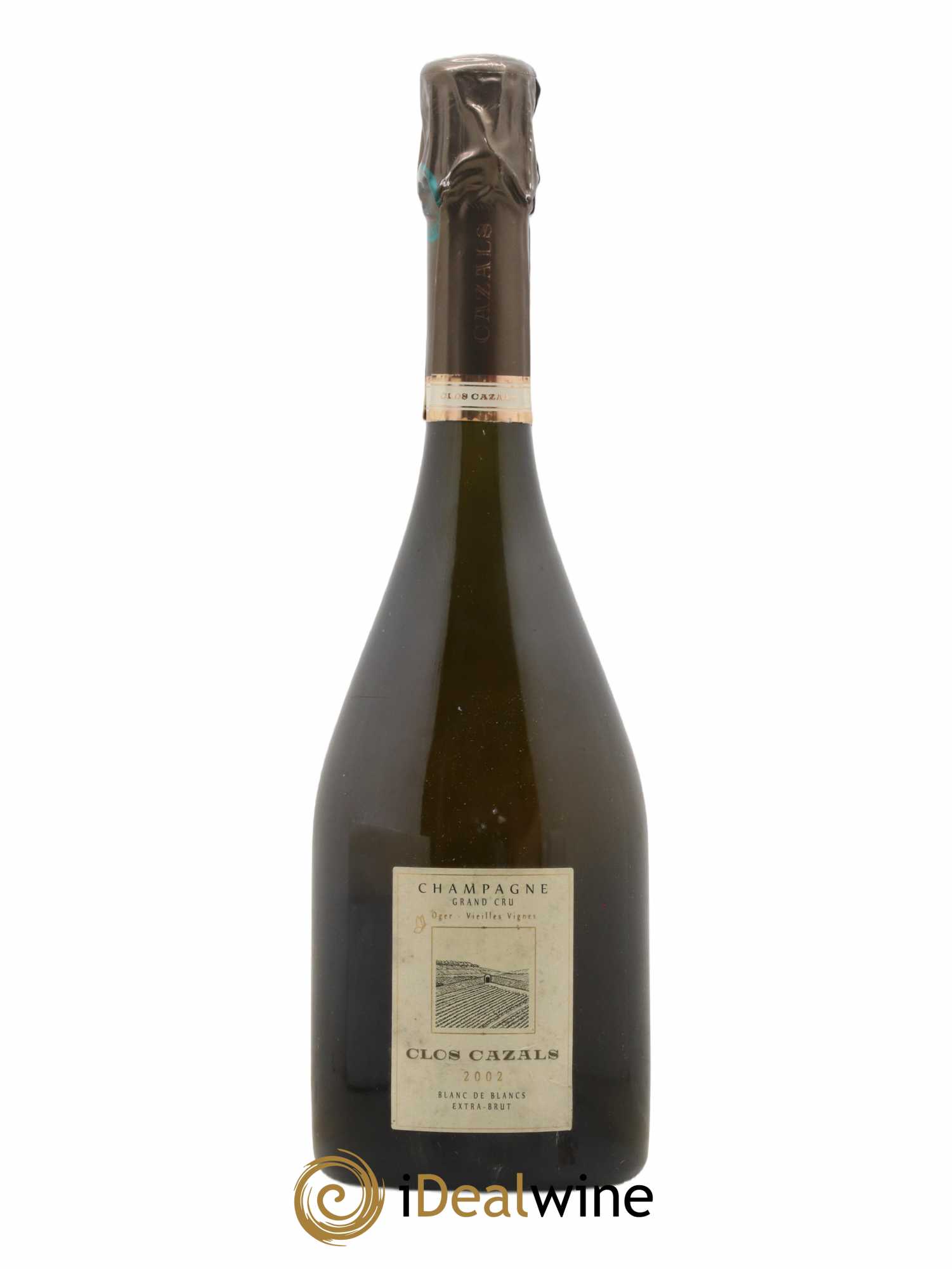 Clos Cazals Blanc de Blancs Cazals 2002 - Lot de 1 bouteille - 0