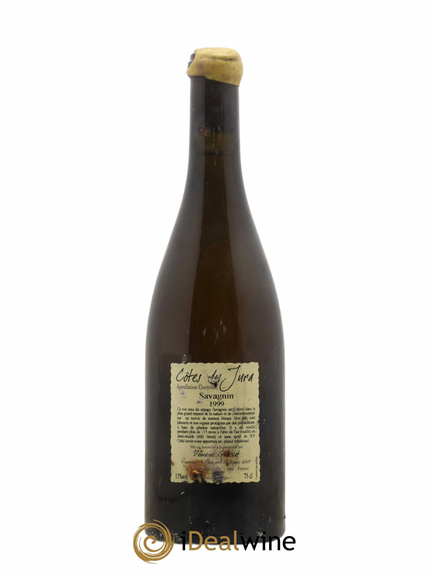 Côtes du Jura Les Vignes de mon Père Jean-François Ganevat (Domaine) 1999 - Lot de 1 bouteille - 1