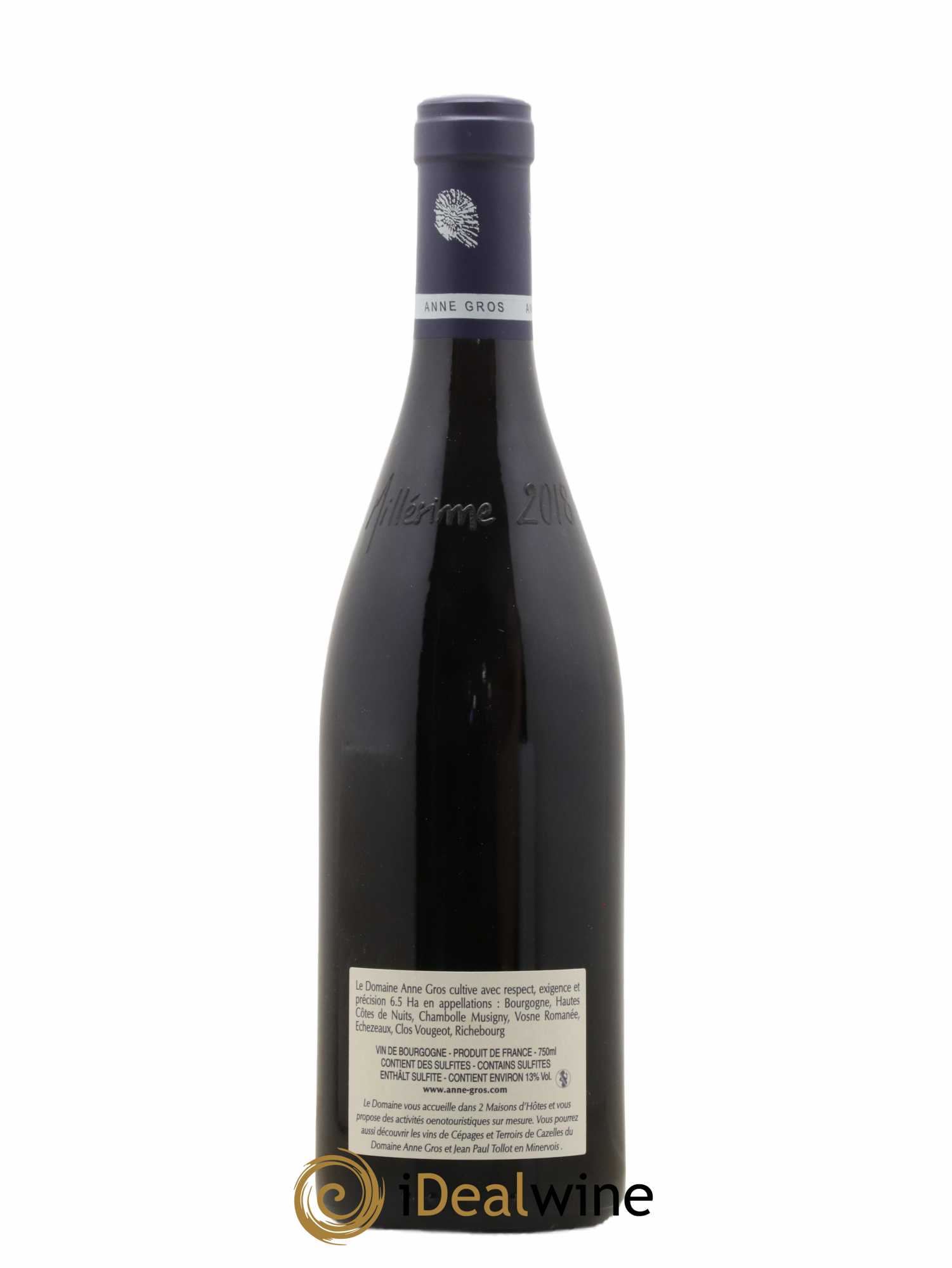 Echezeaux Grand Cru Les Loachausses Anne Gros 2018 - Lotto di 1 bottiglia - 1