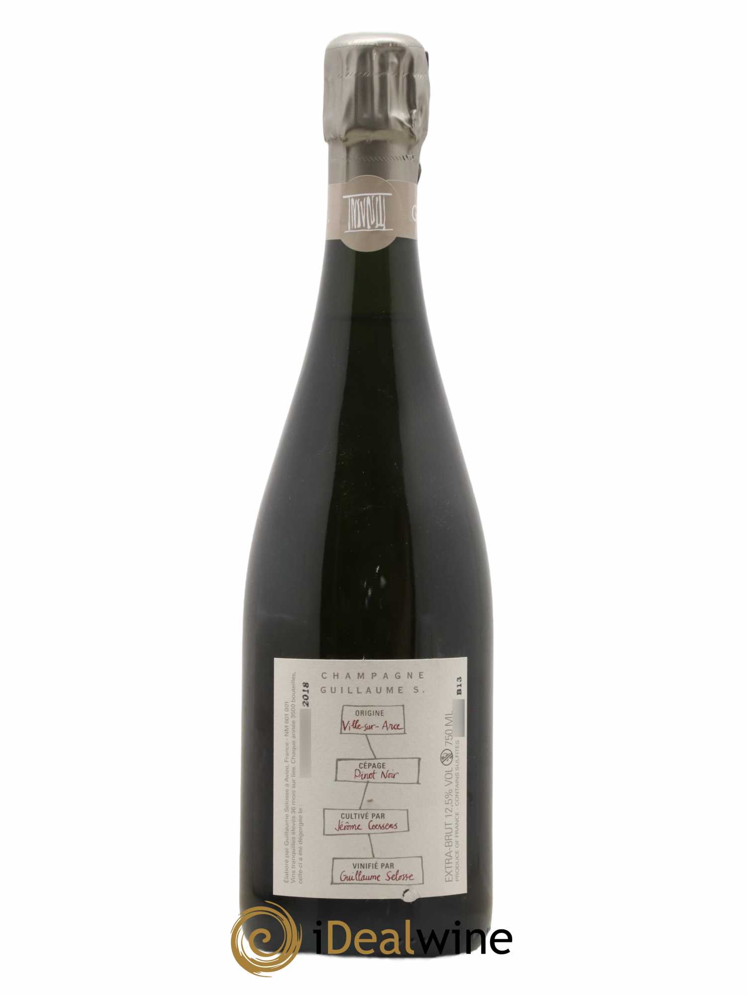 Largillier Extra-Brut Guillaume Selosse - Lot de 1 bouteille - 1