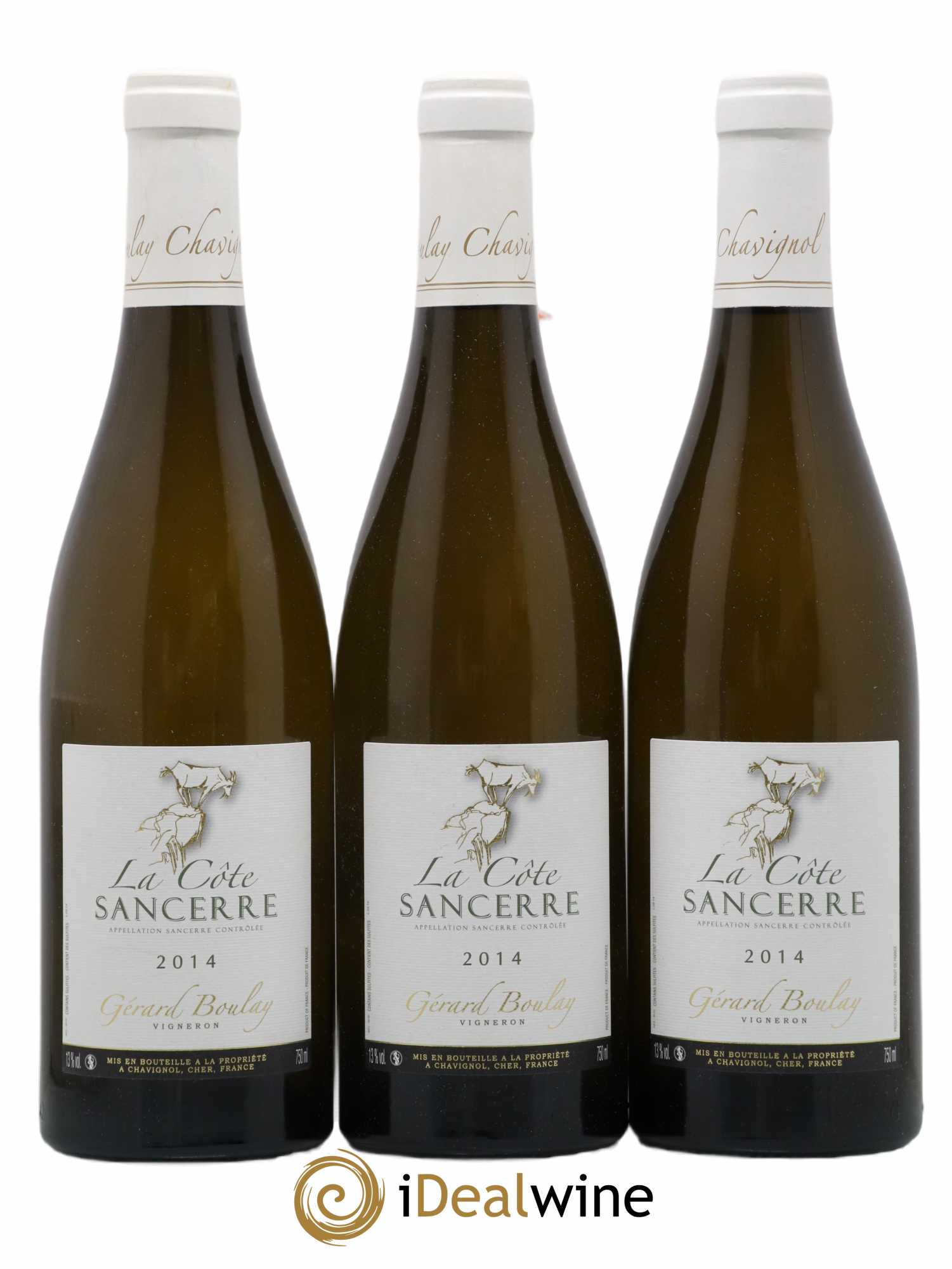 Sancerre La Côte Gérard Boulay 2014 - Lot de 3 bouteilles - 0