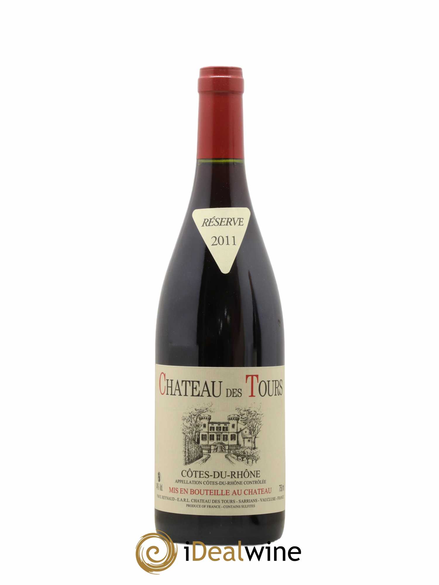 Côtes-du-Rhône Château des Tours Emmanuel Reynaud 2011 - Lot de 1 bouteille - 0