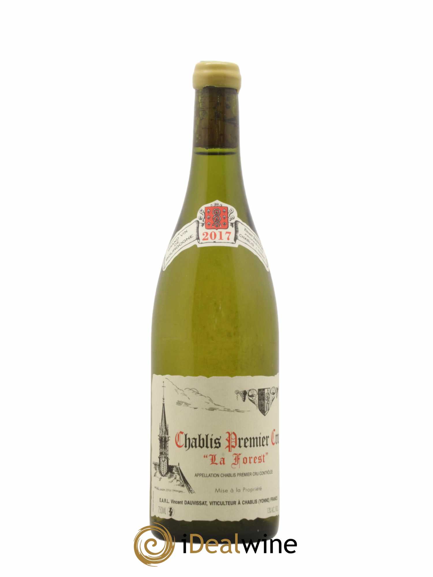 Chablis 1er Cru La Forest Vincent Dauvissat (Domaine) 2017 - Lot de 1 bouteille - 0