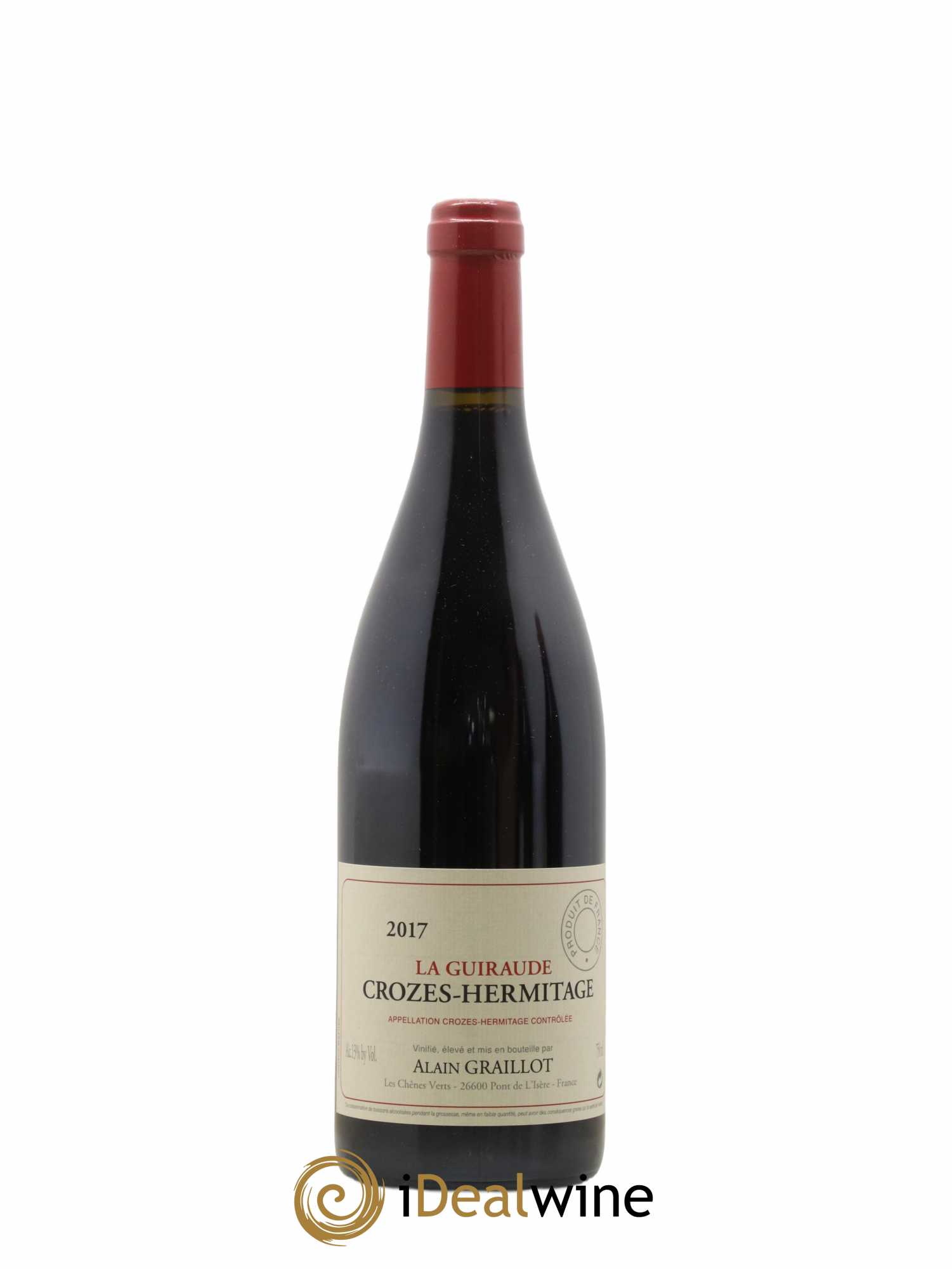 Crozes-Hermitage La Guiraude Domaine Graillot 2017 - Lot de 1 bouteille - 0