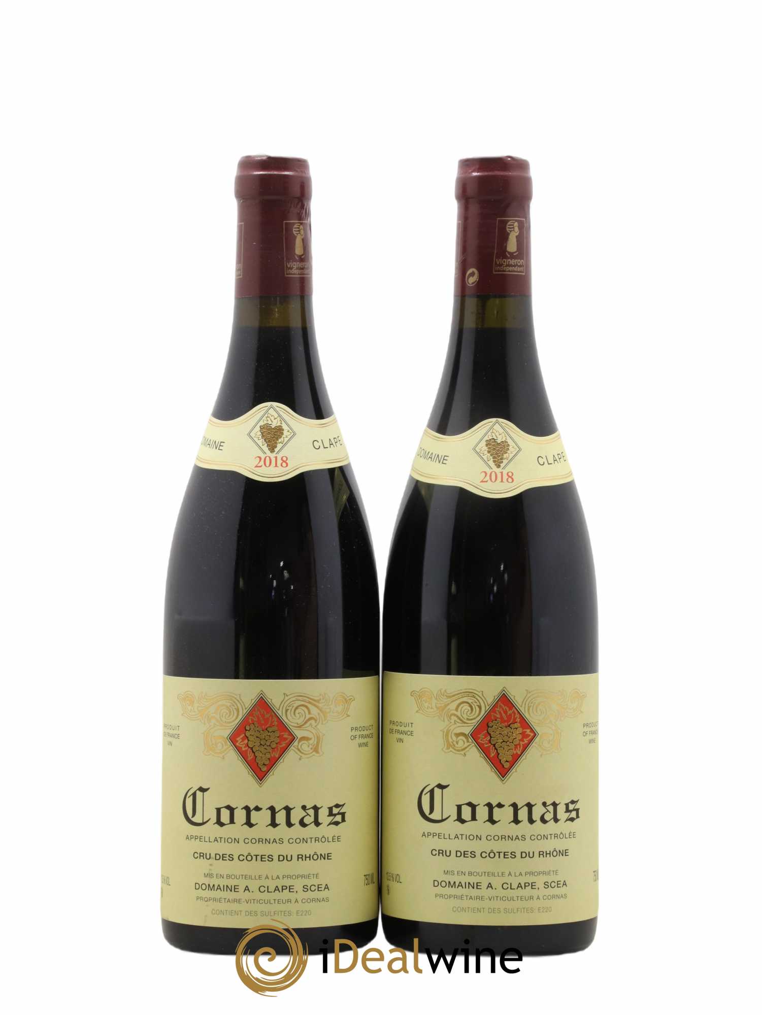 Cornas Auguste Clape 2018 - Lot de 2 bouteilles - 0