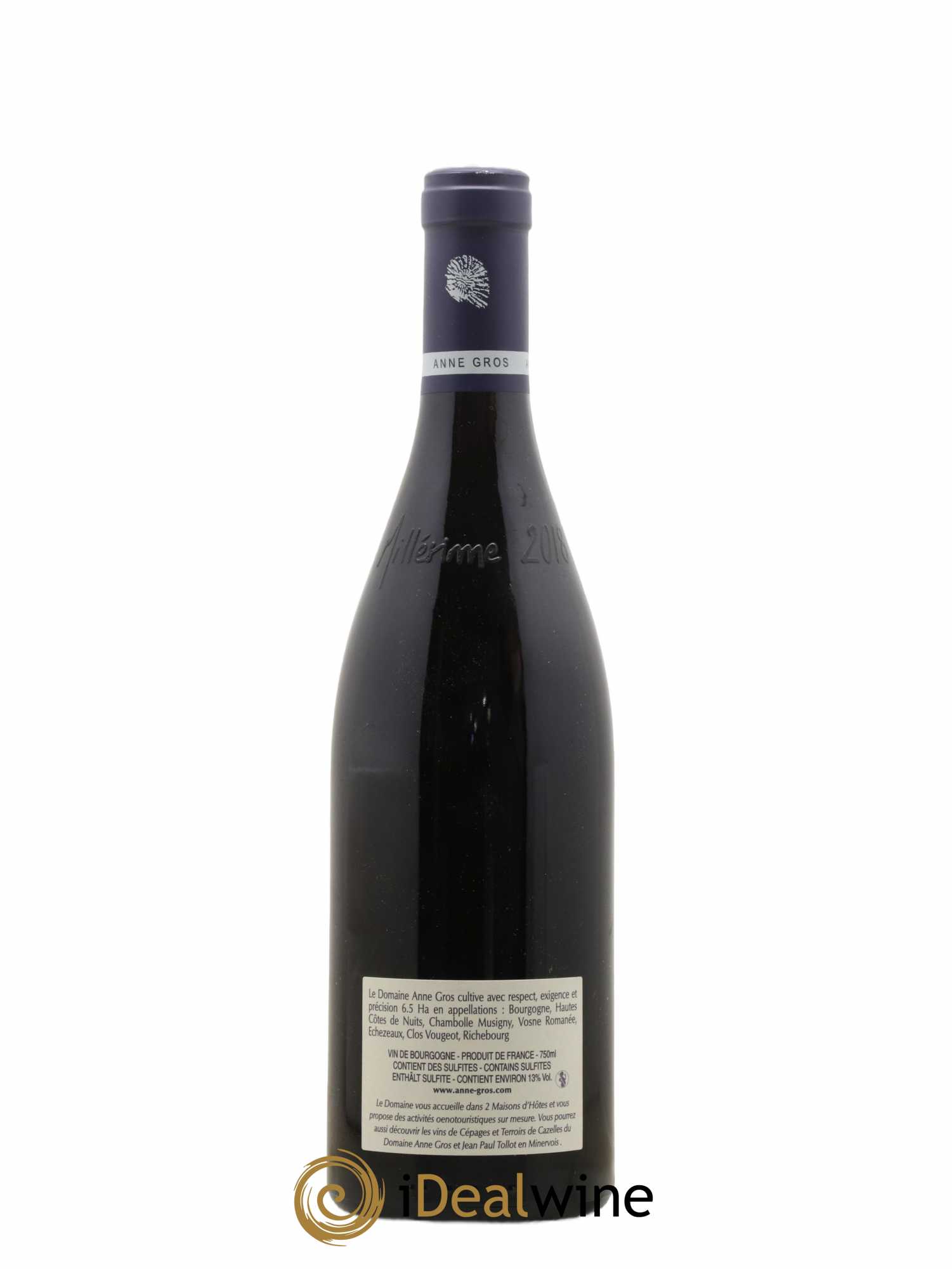 Echezeaux Grand Cru Les Loachausses Anne Gros 2018 - Lot de 1 bouteille - 1