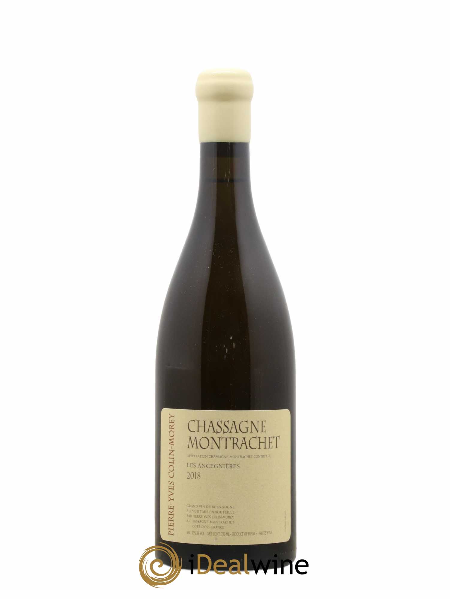 Chassagne-Montrachet Les Ancégnières Pierre-Yves Colin Morey 2018 - Lot de 1 bouteille - 0
