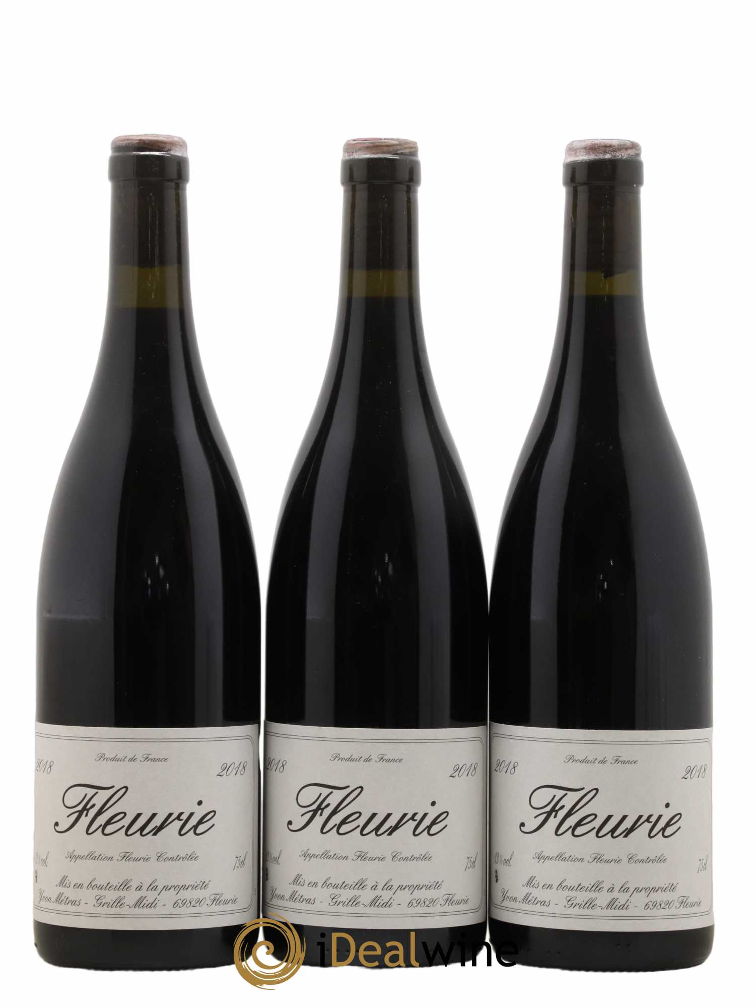 Fleurie Yvon Métras 2018 - Lot de 3 bouteilles - 0