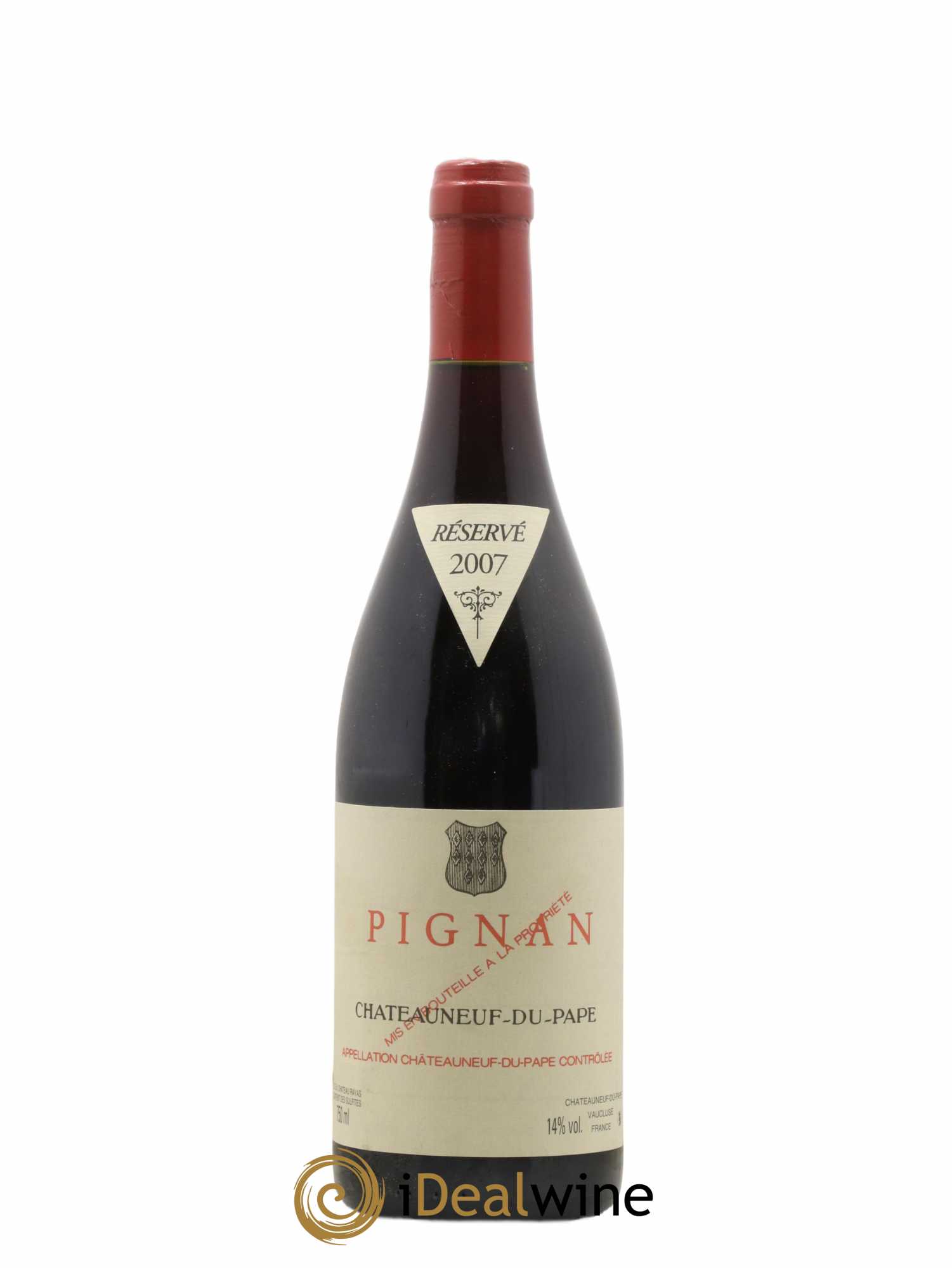Châteauneuf-du-Pape Pignan Emmanuel Reynaud 2007 - Lot de 1 bouteille - 0
