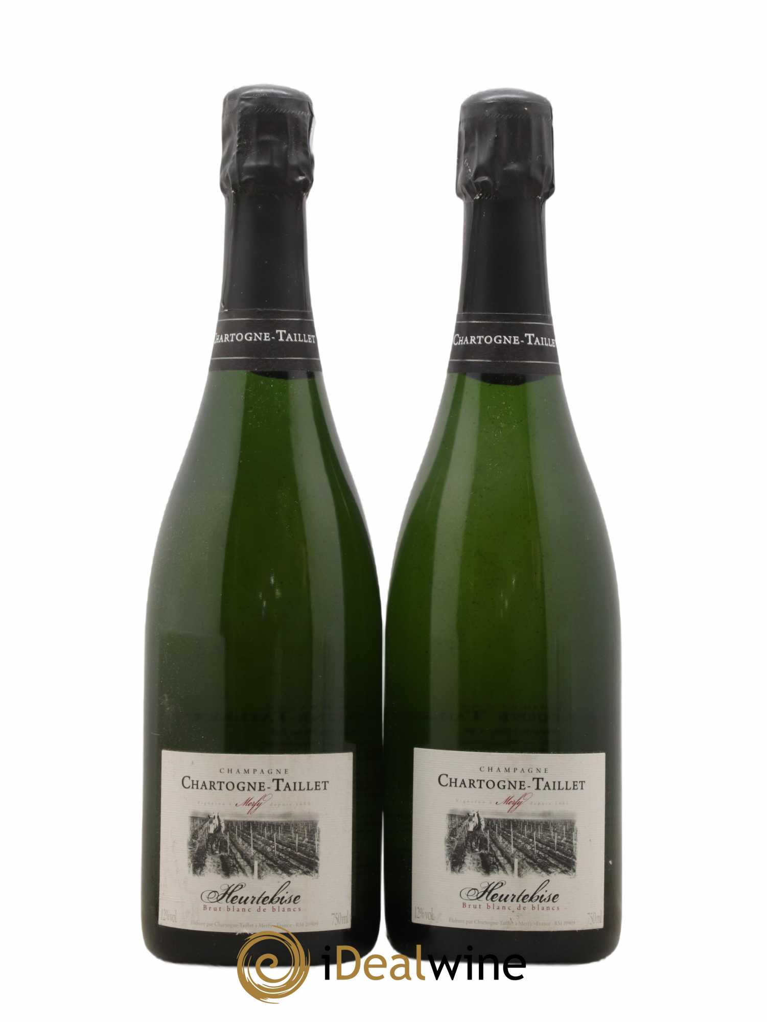 Heurtebise Blanc de Blancs Brut Chartogne-Taillet 2008 - Lot de 2 bouteilles - 0