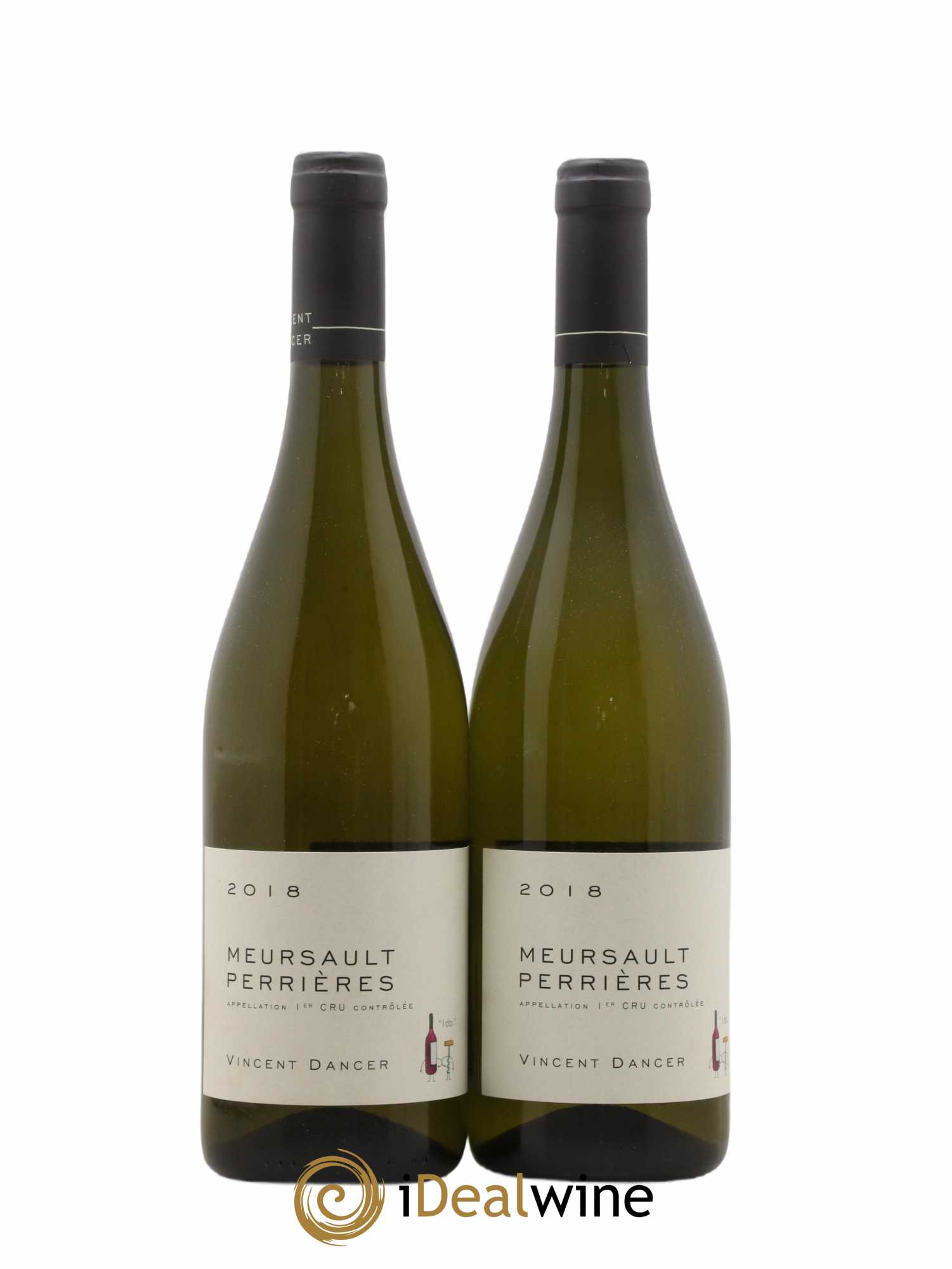 Meursault 1er Cru Perrières Vincent Dancer 2018 - Lot de 2 bouteilles - 0