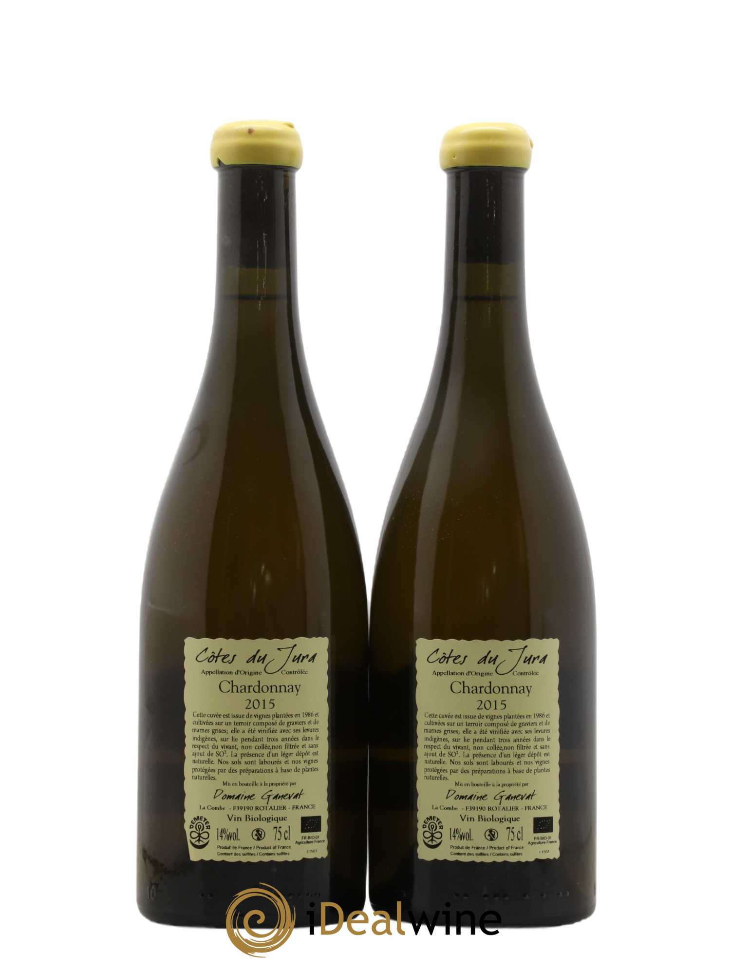 Côtes du Jura Cuvée Florine Jean-François Ganevat (Domaine) 2015 - Posten von 2 Flaschen - 1