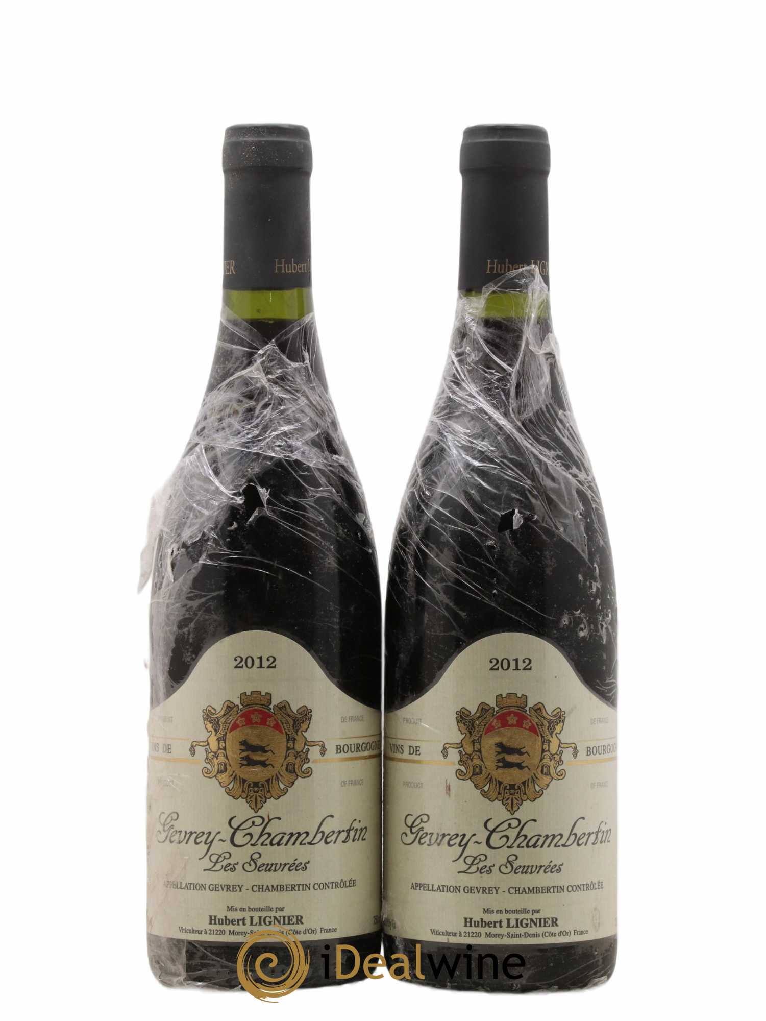 Gevrey-Chambertin Seuvrées Hubert Lignier (Domaine) 2012 - Lot de 2 bouteilles - 0