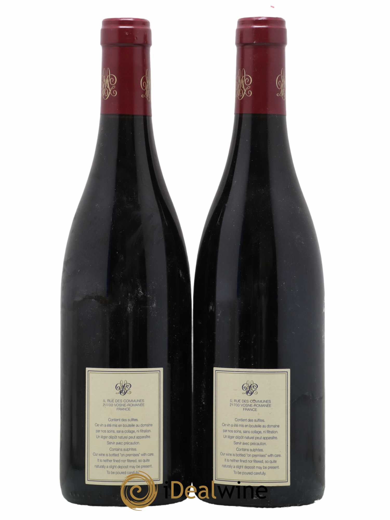 Nuits-Saint-Georges 1er Cru Les Chaignots Mugneret-Gibourg (Domaine) 2010 - Lot de 2 bouteilles - 1