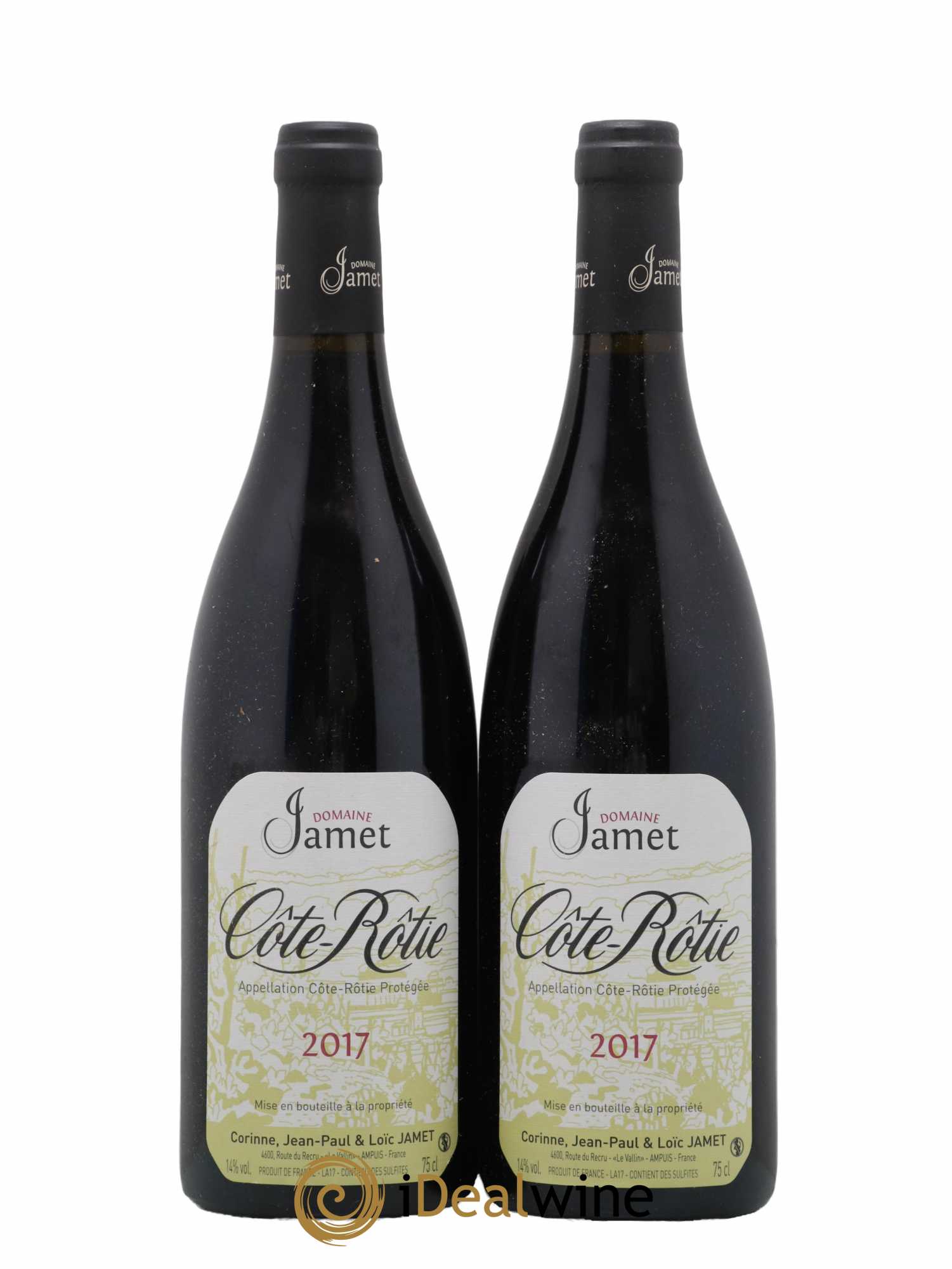 Côte-Rôtie Jamet (Domaine) 2017 - Lot de 2 bouteilles - 0