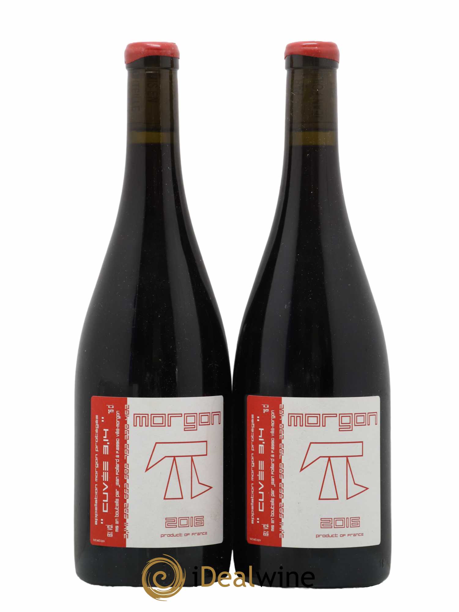 Morgon 3.14 Jean Foillard 2016 - Lot de 2 bouteilles - 0