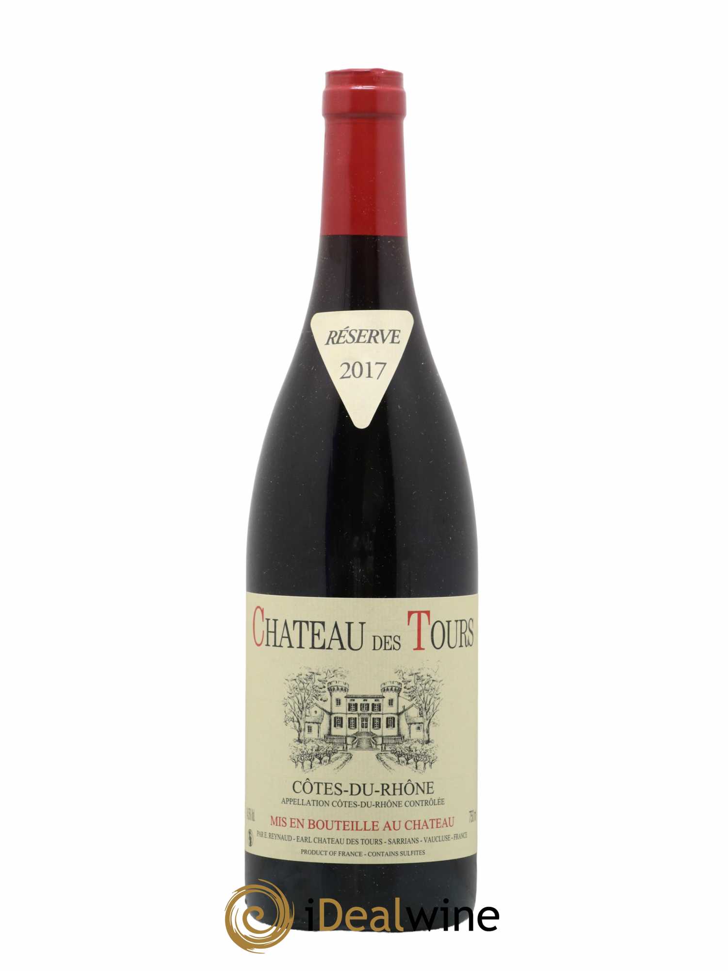 Côtes-du-Rhône Château des Tours Emmanuel Reynaud 2017 - Lot de 1 bouteille - 0