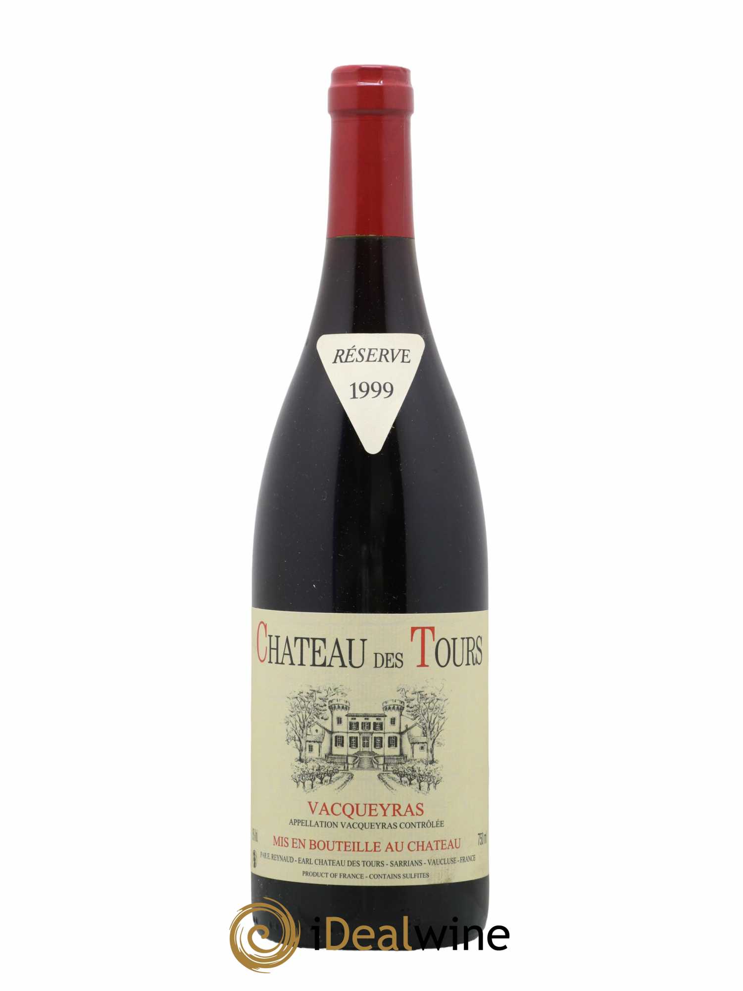 Vacqueyras Château des Tours Emmanuel Reynaud 1999 - Lot de 1 bouteille - 0