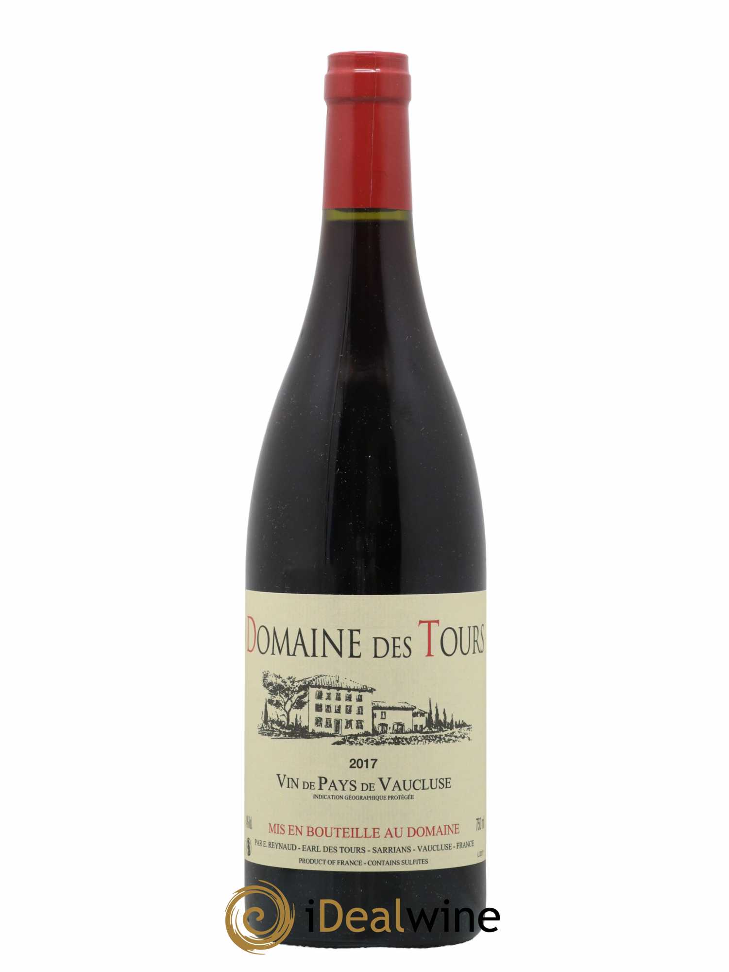 Vaucluse (Vin de Pays de Vaucluse) Domaine des Tours Emmanuel Reynaud 2017 - Lot de 1 bouteille - 0